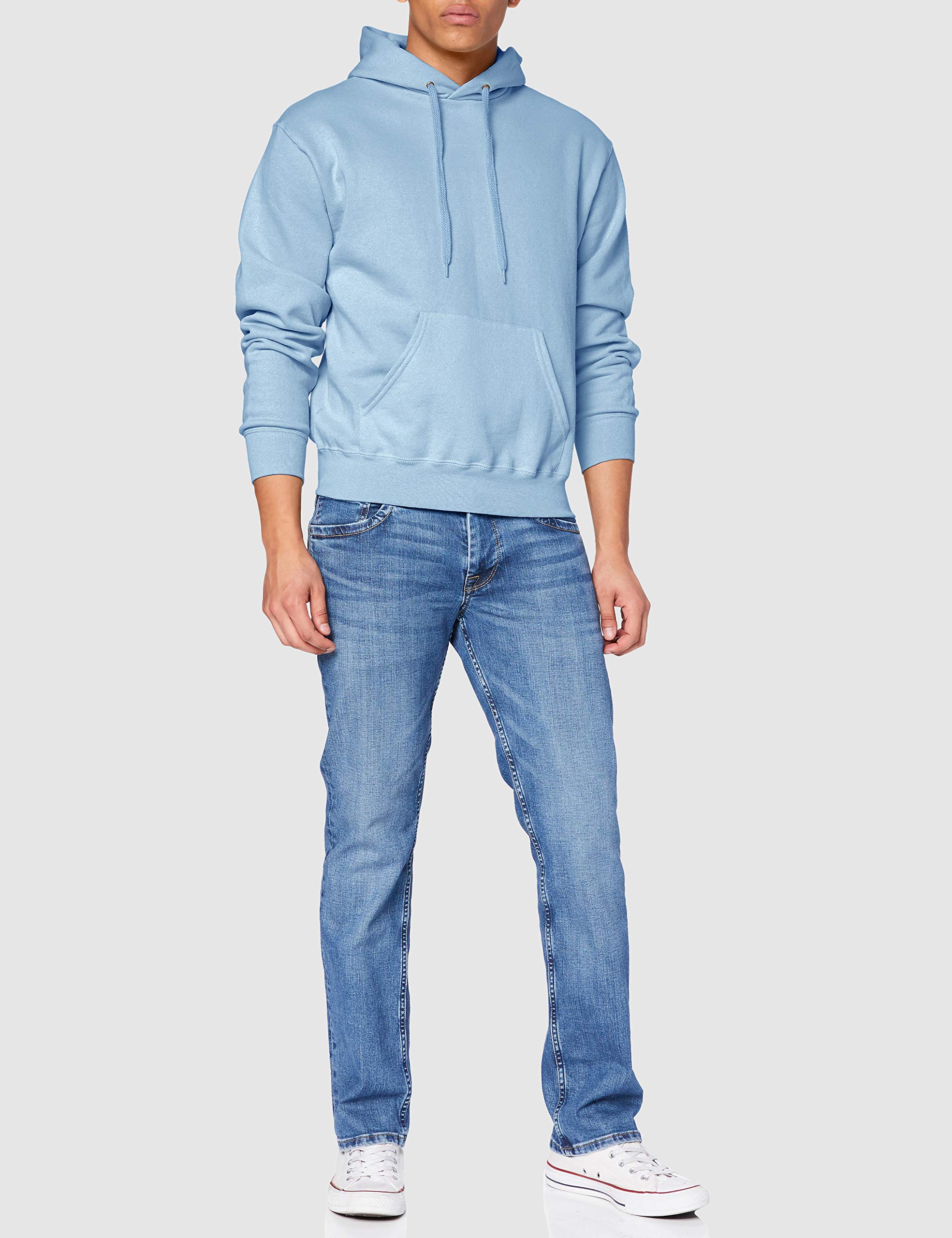 Fruit of the Loom Women's Fleece Hooded Sweatshirt - Soft Cotton Pullover Hoodie for Casual Wear, Lounge & Outdoor Activities