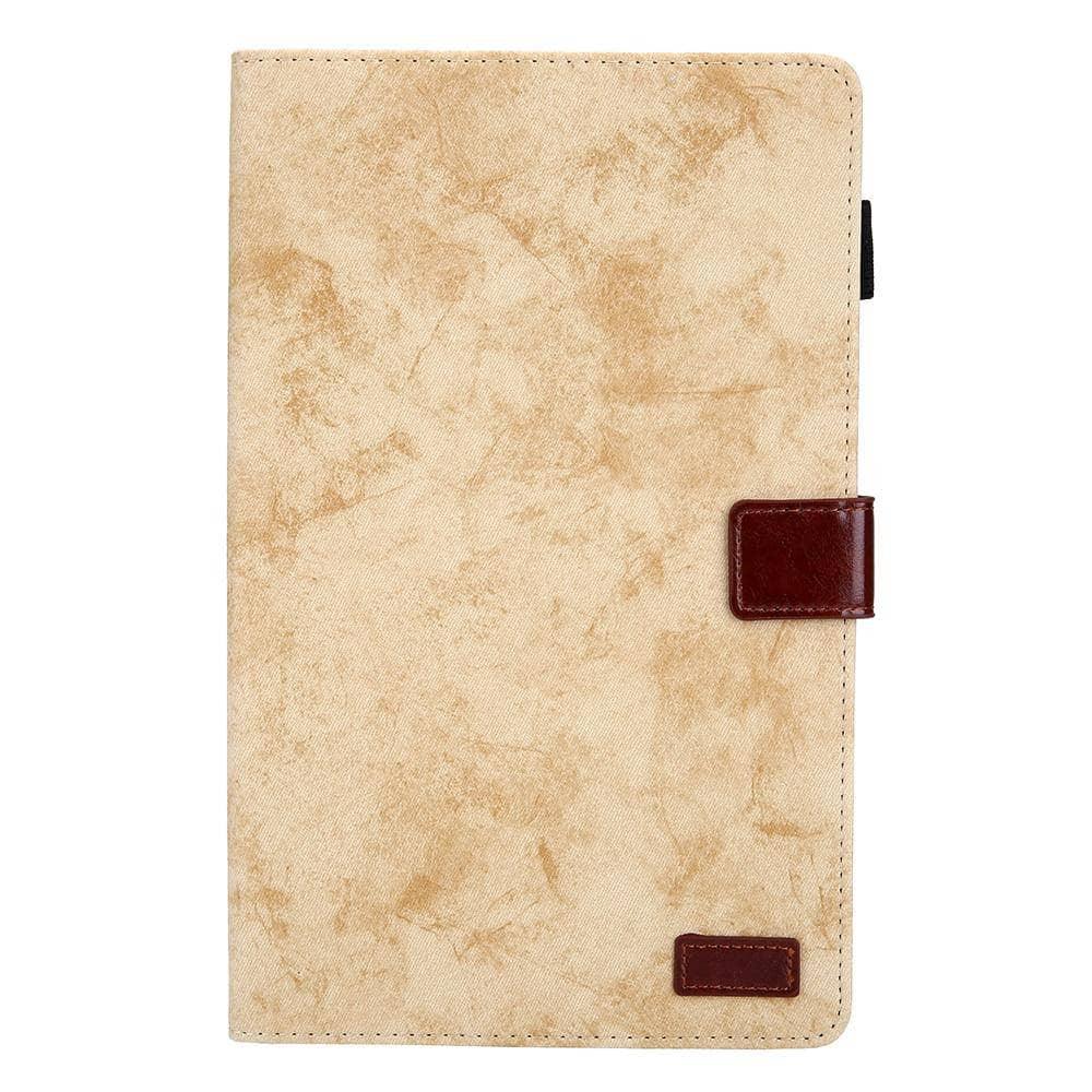 Premium PU Leather Tablet Case for Samsung Galaxy Tab A 10.1 (2019) SM-T510/SM-T515 - Slim Protective Cover with Card Slot - Perfect for Work, Travel & Daily Use