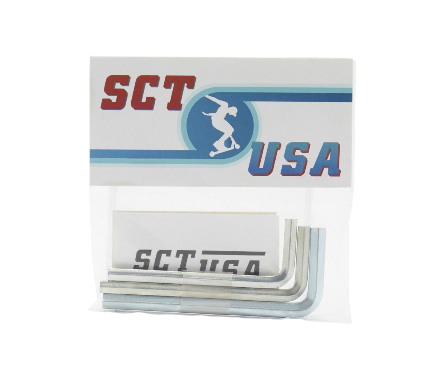 SCT USA 3 Piece Allen Key Set - Premium Hex Key Wrench Tool Kit for Home Repair, Furniture Assembly & Bicycle Maintenance