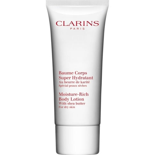 Clarins Moisture Rich Body Lotion - Hydrating & Nourishing Dry Skin Care | Perfect for Daily Moisturizing, After Shower & Winter Skin Relief