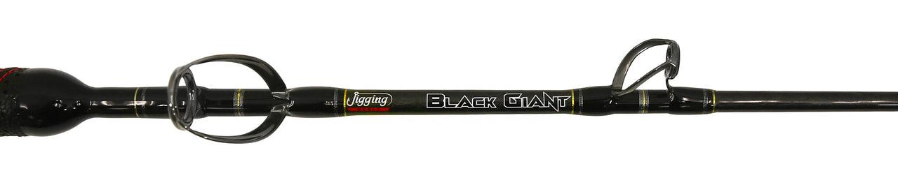 Jigging World Black Giant Casting Rods - Heavy Duty Saltwater Fishing Rod for Offshore & Deep Sea Angling | Perfect for Tuna, Marlin & Big Game Fish