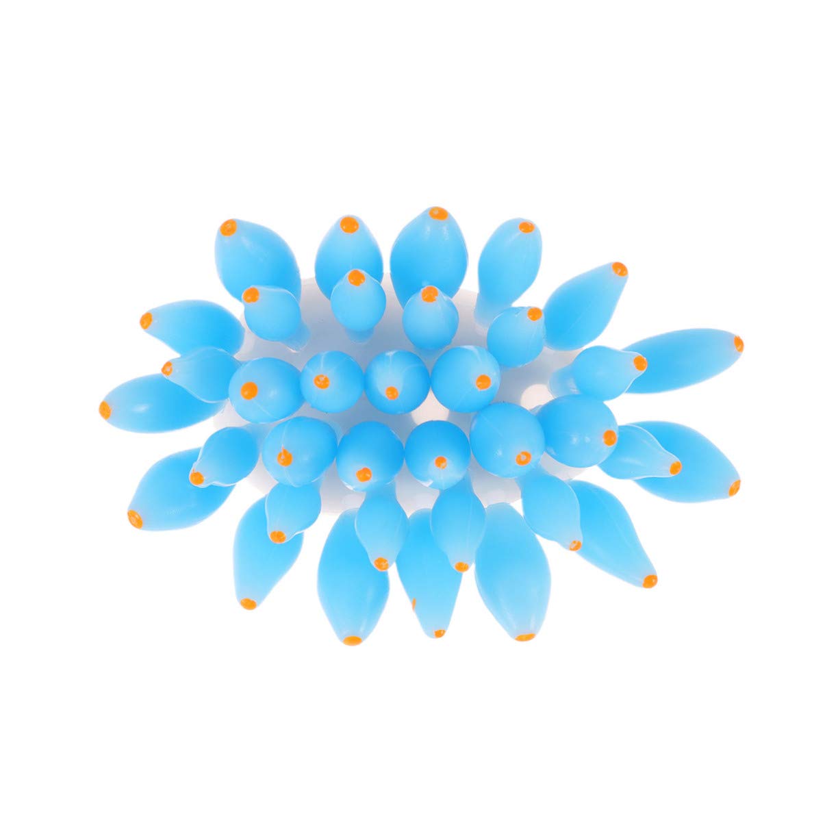 Balacoo Blue Glowing Artificial Coral Decoration for Betta Fish Tanks - Aquarium Plants & Ornaments with LED Glow Effect - Perfect for Home, Office & Kids Aquarium Decor