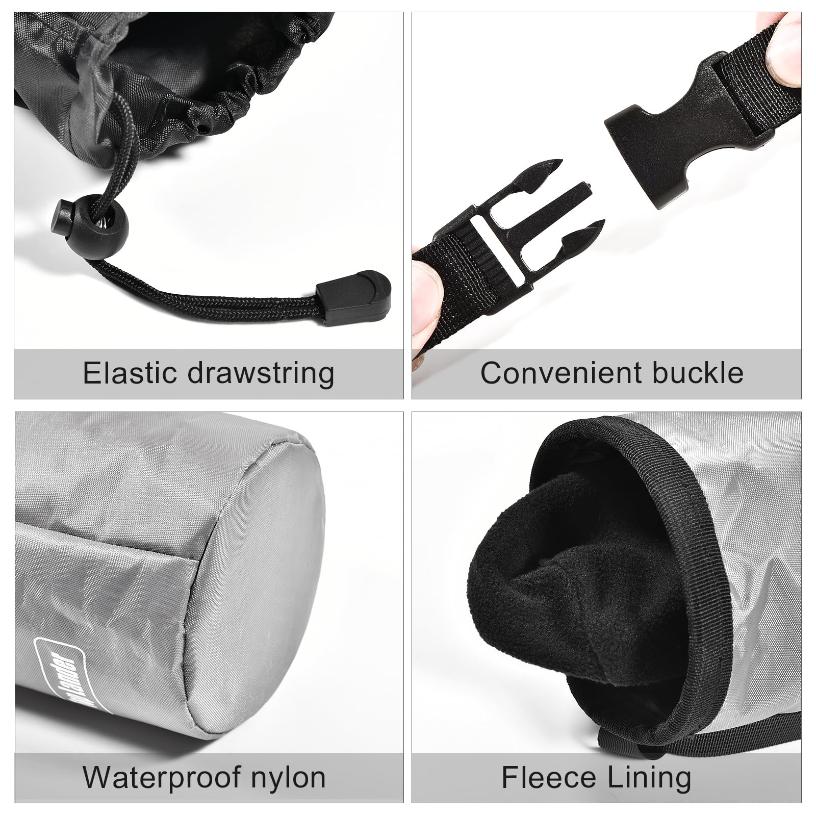 Premium Chalk Bag for Rock Climbing & Bouldering - Adjustable Drawstring Chalk Bucket for Gym, Weightlifting, Gymnastics & Crossfit | Indoor & Outdoor Sports Accessories | Perfect for Climbing Gyms, Training Sessions & Outdoor Adventures