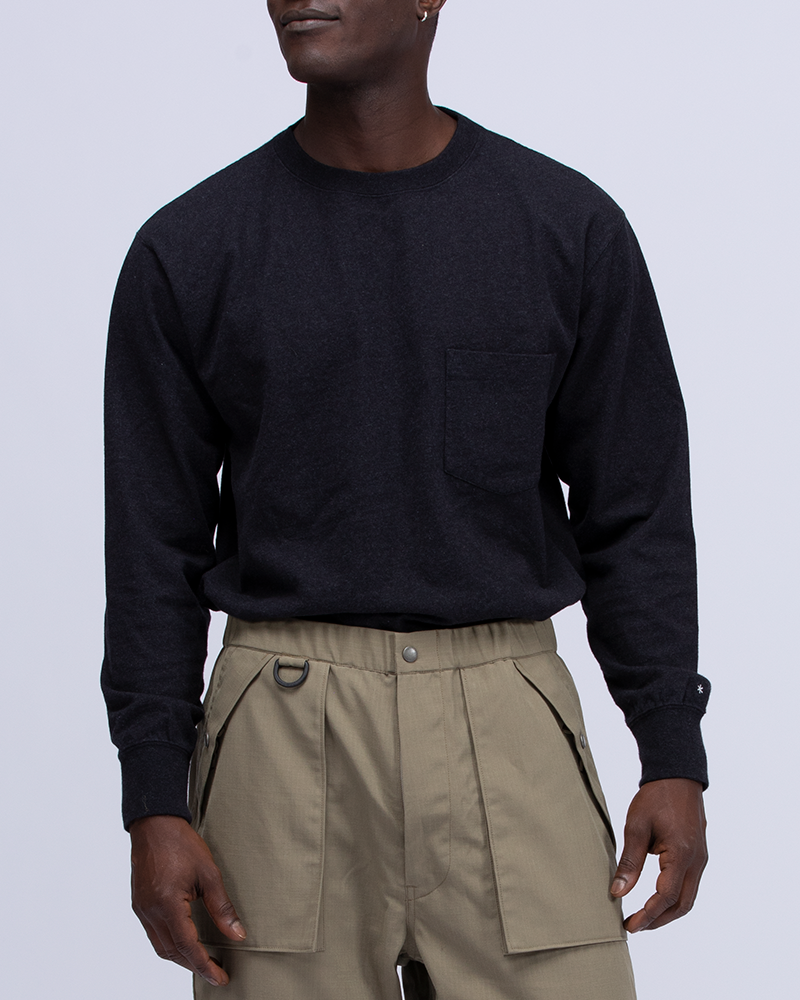 Eco-Friendly Recycled Cotton Long Sleeve T-Shirt for Men & Women - Soft Sustainable Casual Wear for Everyday Comfort & Outdoor Activities