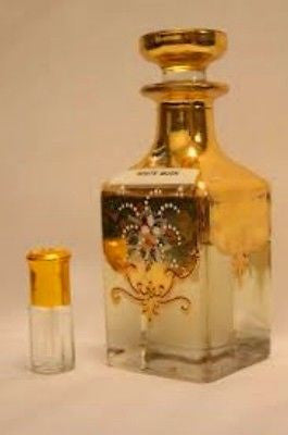 Premium White Egyptian Musk Mallow Perfume Oil - 100% Natural Alcohol-Free Arabian Attar (3ml) for Women & Men | Long-Lasting Fragrance for Daily Wear, Special Occasions & Meditation
