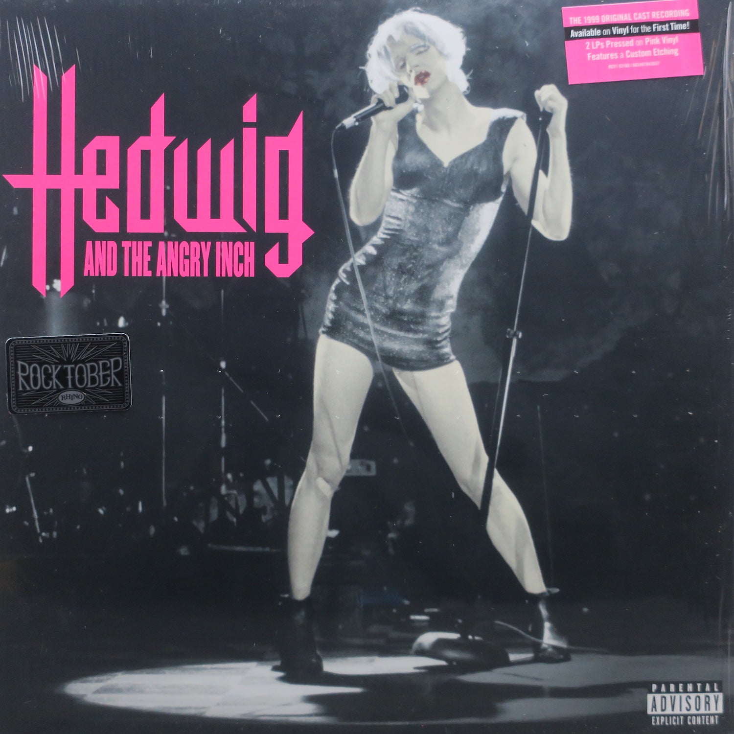 HEDWIG AND THE ANGRY INCH Soundtrack - Limited Edition Pink Etched Vinyl 2LP Record | Movie Musical Soundtrack for Collectors & Fans | Perfect for Home Listening & Gift Giving