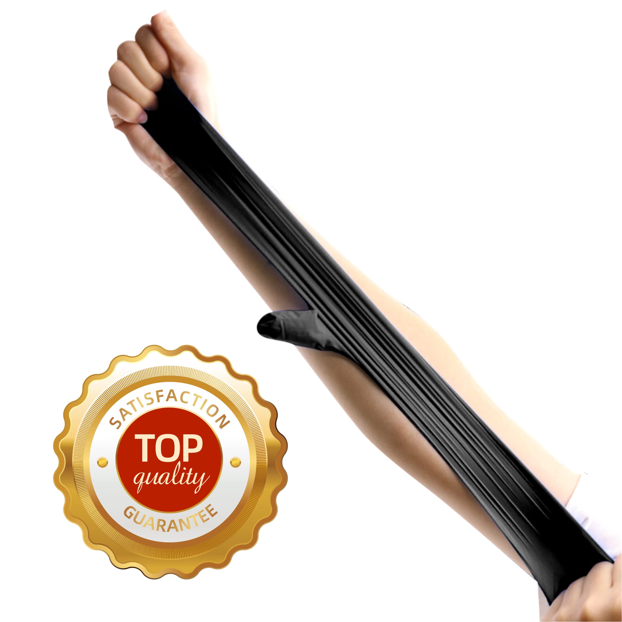 6 Mil Disposable Nitrile Gloves - Heavy Duty, Latex Free & Powder Free - Food Safe, Medical Exam, Cleaning, Painting & DIY Projects - 100 Pcs/Box