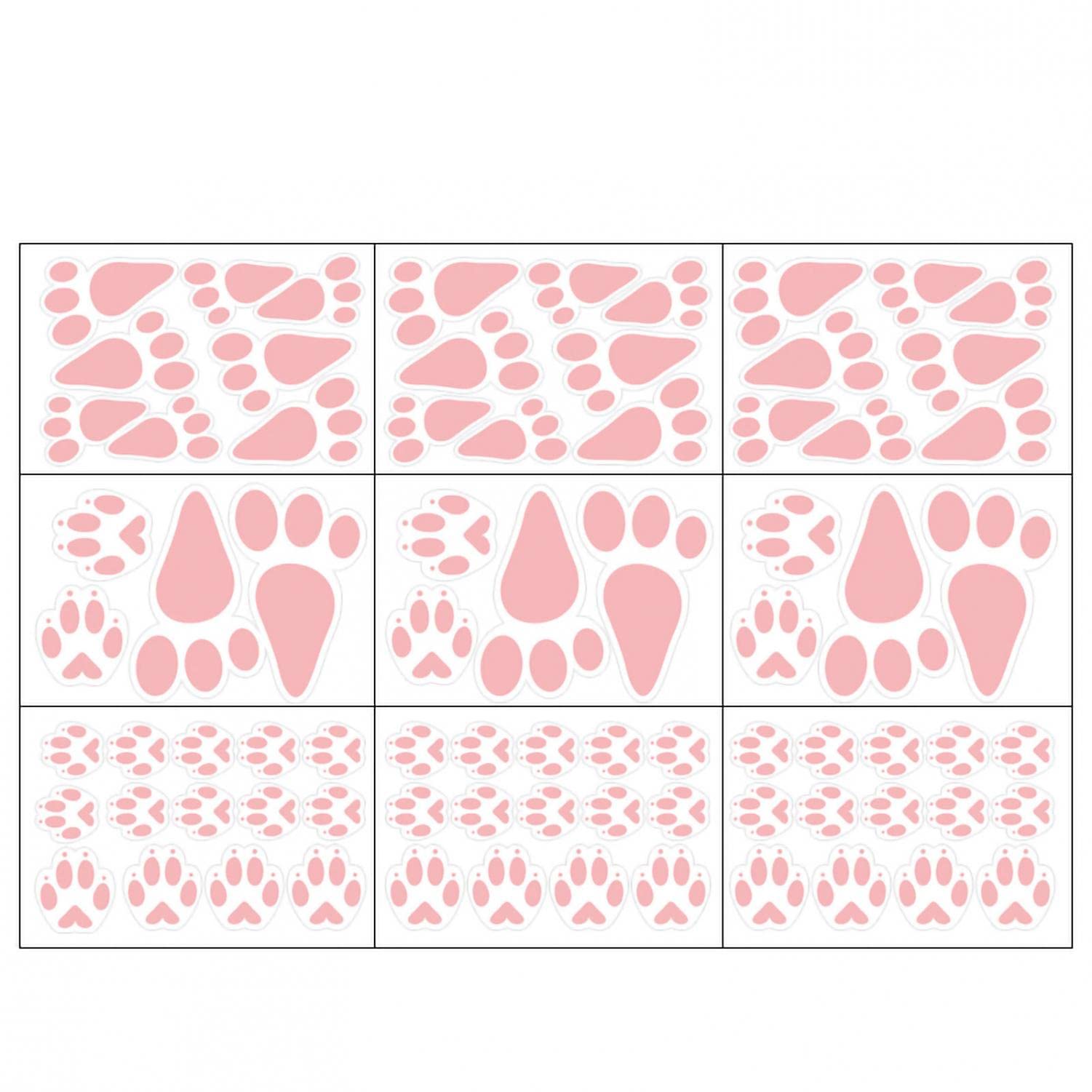Easter Bunny Stickers - Creative PVC Decals for Fridge & Walls