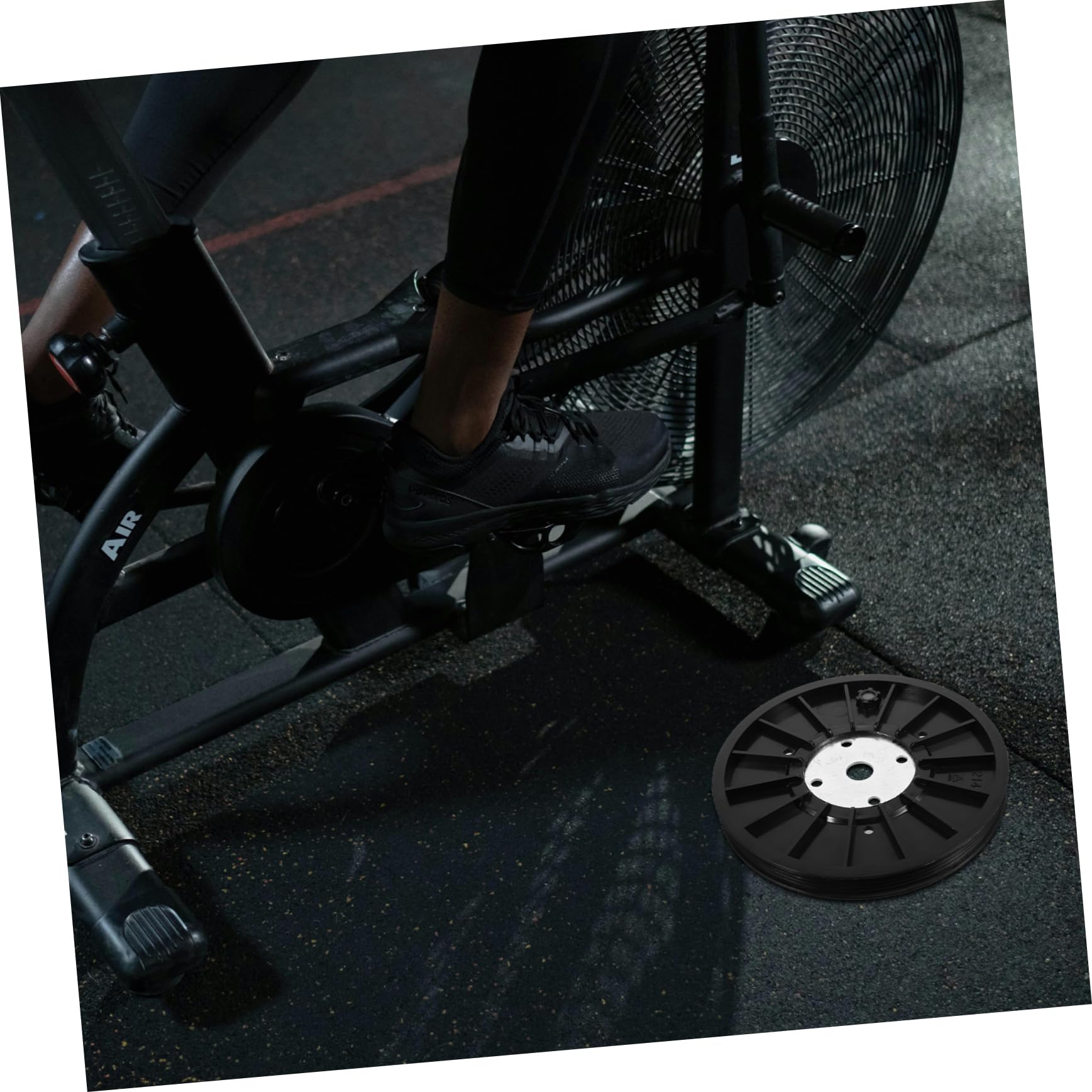 BESPORTBLE 2-Pack Dynamic Bike Belt Wheels for Exercise Bikes - Durable ABS Home Gym Replacement Parts - Perfect for Indoor Cycling, Spin Bikes & Fitness Equipment Maintenance