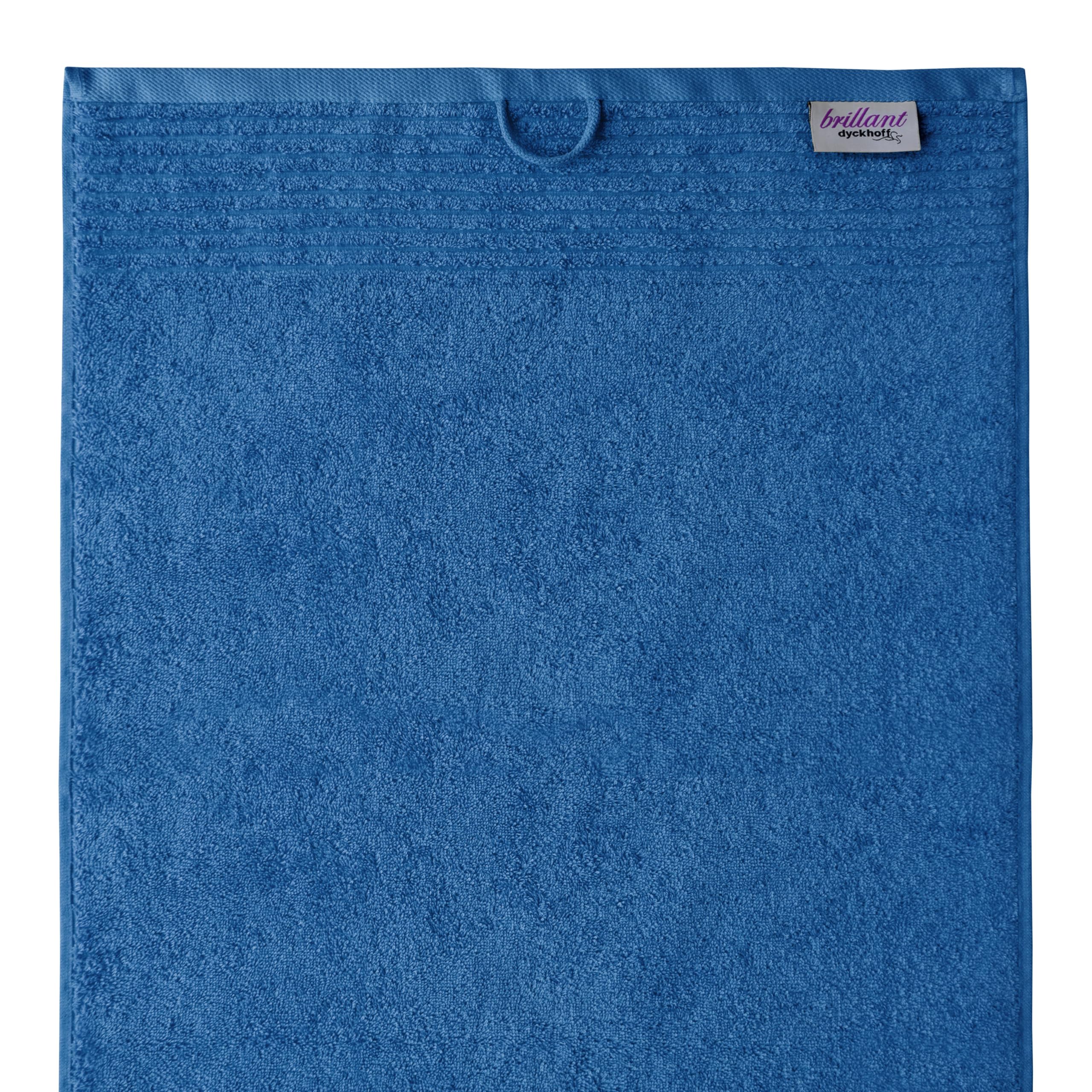 Premium 4-Piece Bath & Hand Towel Set - 2 Large 70x120cm Bath Towels & 4 Soft 50x100cm Hand Towels in Blue - Luxury Cotton Bathroom Towels for Spa, Hotel & Home Use