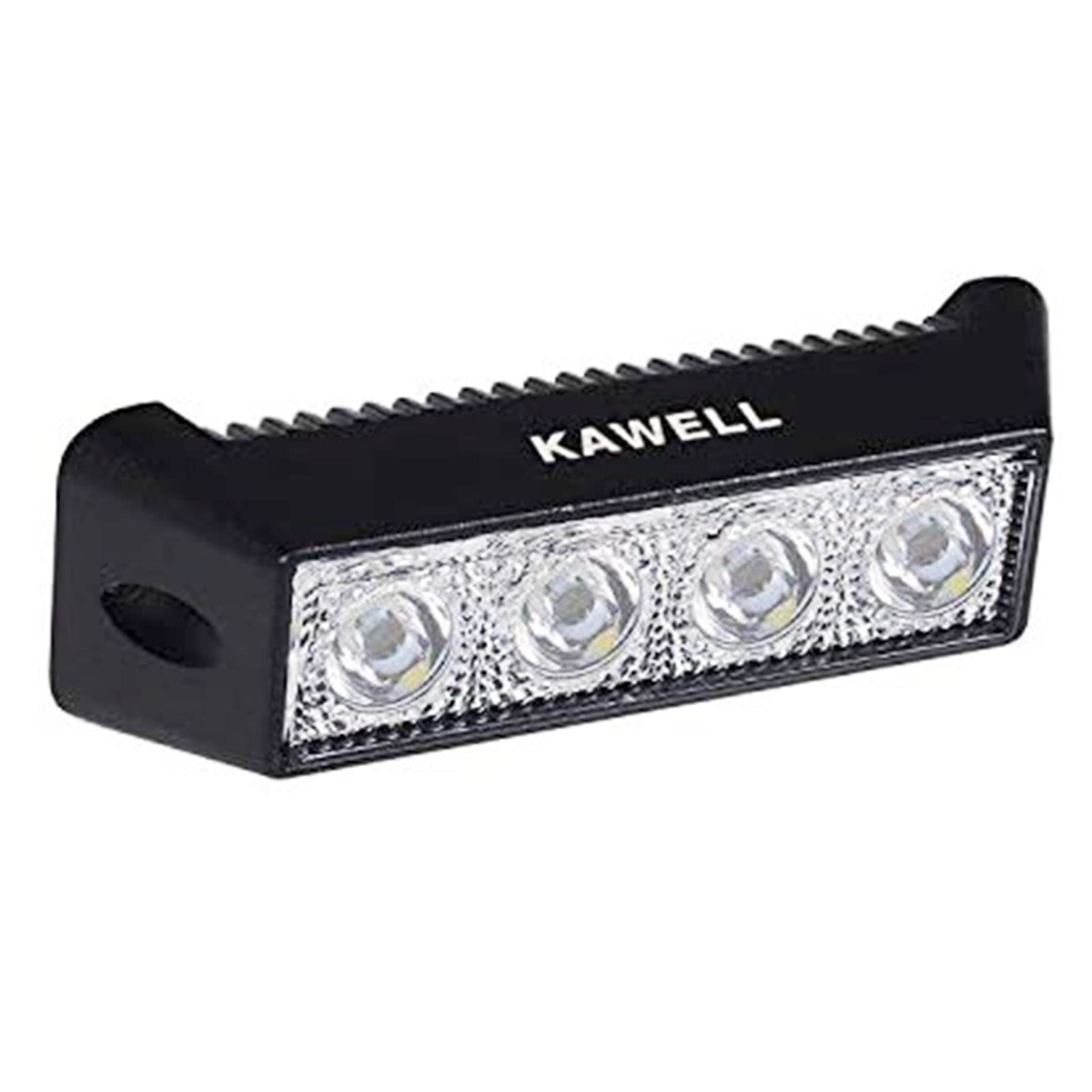 Kawell 12W LED Light Bar - Super Bright Floodlight & Fog Light for Off-Road Vehicles | Waterproof LED Work Light for Motorcycle, ATV, UTV, 4x4, SUV, Truck, Tractor & Boat | Perfect for Night Driving, Work Sites & Outdoor Adventures