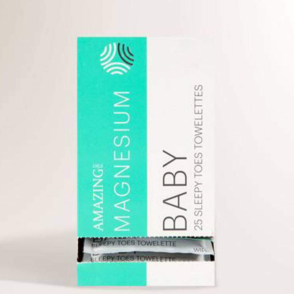 Best Magnesium Oil Wipes for Baby Sleep & Relaxation – Natural Calming Towelettes for Soothing Baby Toes & Better Sleep – Perfect for Bedtime, Massage & Stress Relief
