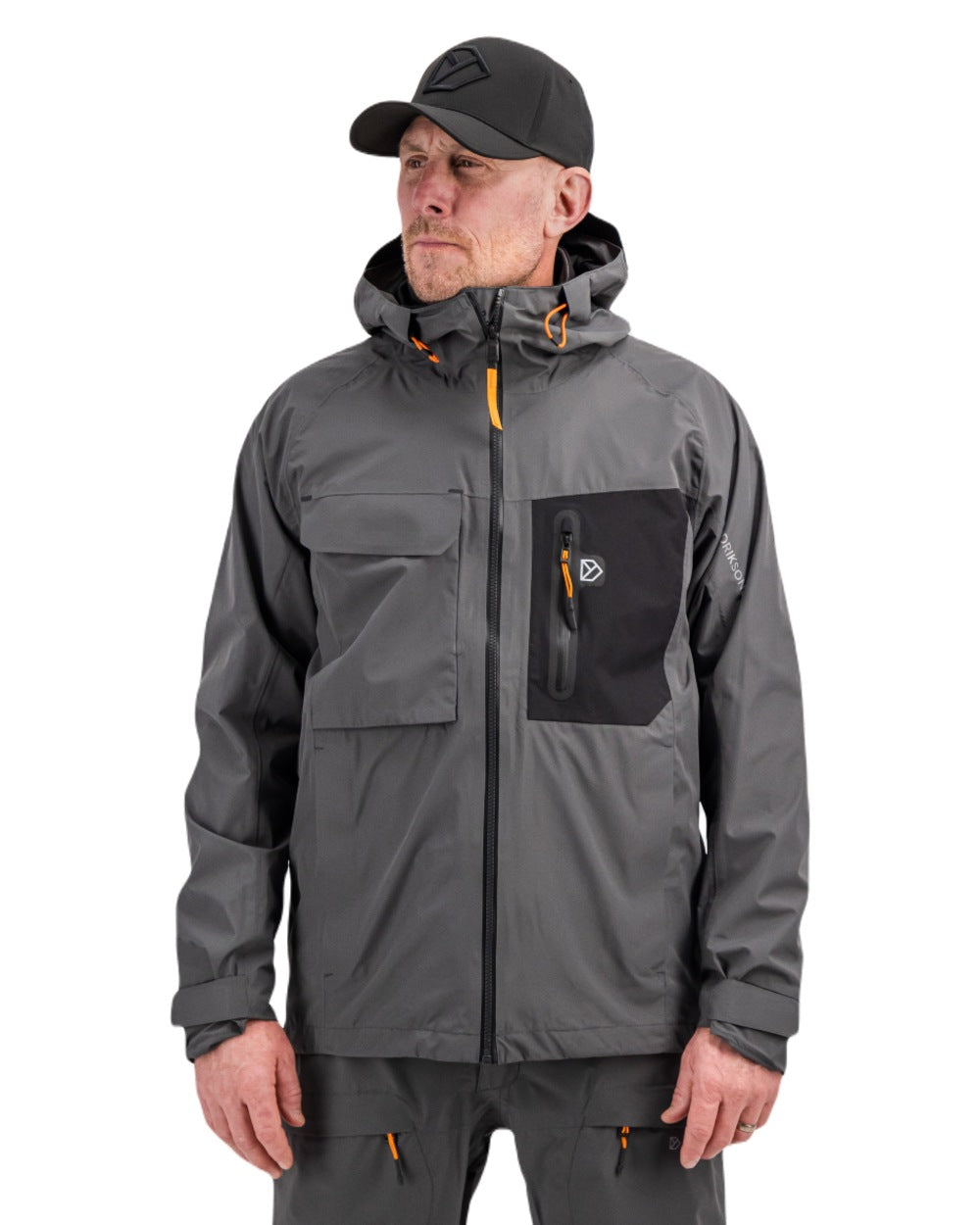 Didriksons Men's Calvus Jacket 2 - Waterproof Windbreaker for Outdoor Activities, Hiking & Camping