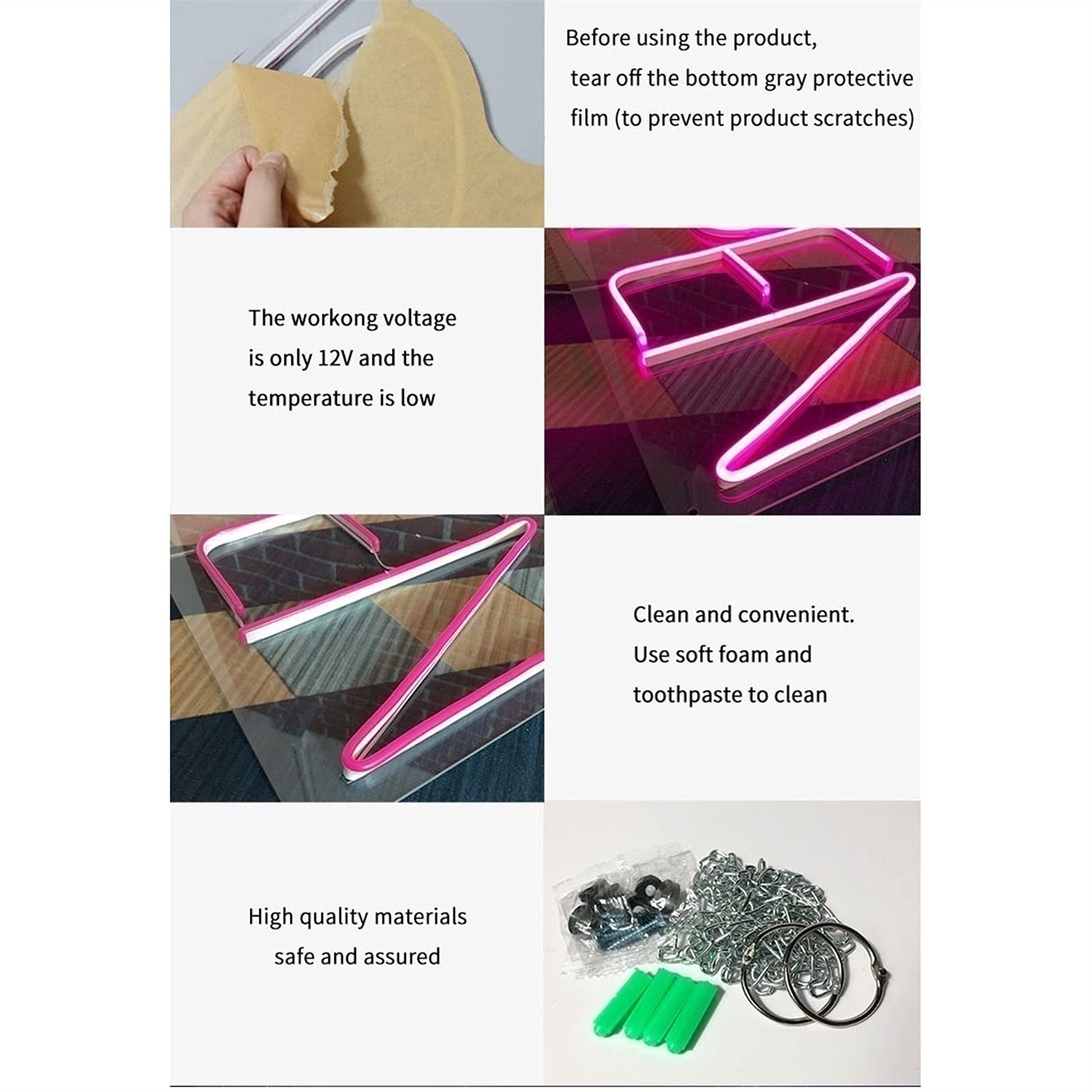 Custom Japanese Anime LED Neon Sign - Purple 50cm Wide Otaku Room Decor for Bedroom, Gaming Room & Man Cave - Unique Wall Hanging Light Gift for Anime Fans & Home Decoration