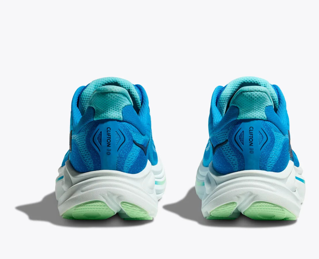 Hoka Clifton 10 Running Shoes for Men - Lightweight Cushioned Road Running Sneakers - Perfect for Marathon Training, Jogging & Daily Wear