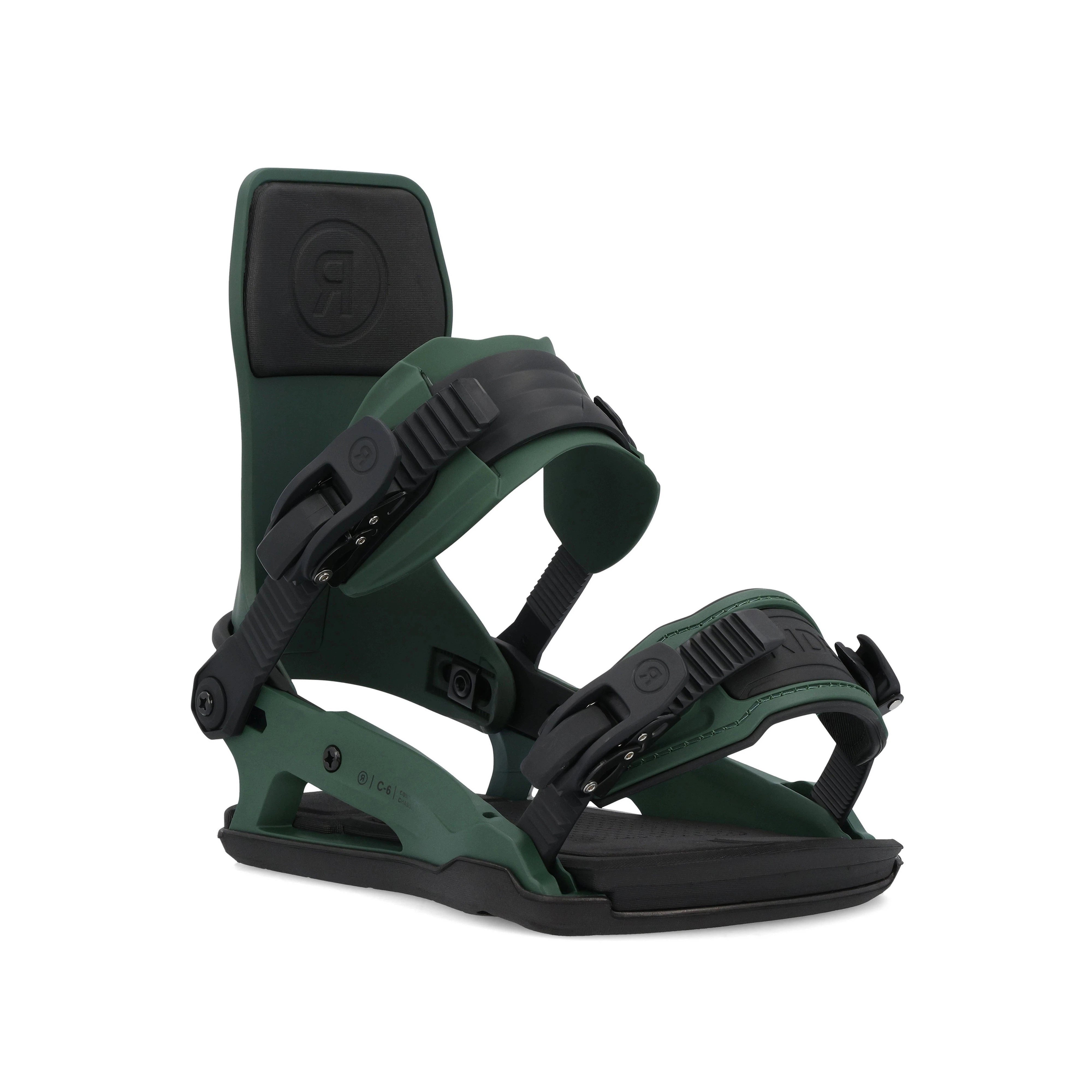 Ride C 6 Snowboard Bindings 2025 - High-Performance Snowboard Bindings for All-Mountain & Freestyle Riding - Perfect for Powder, Park & Backcountry Adventures