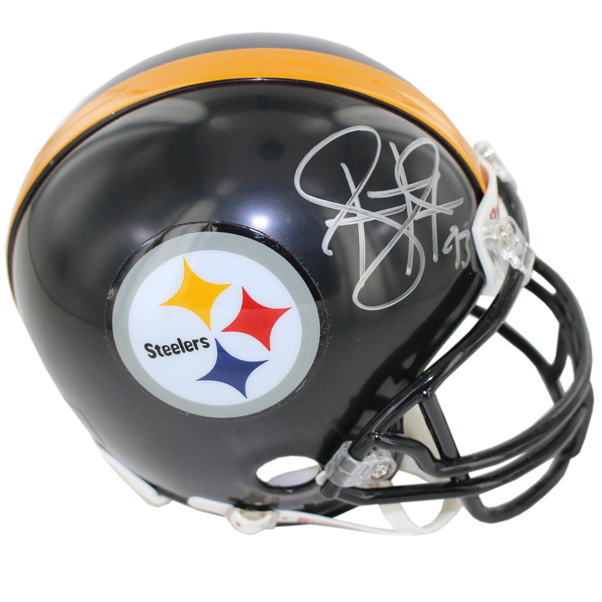 Pittsburgh Steelers Troy Polamalu Replica Mini Helmet - Signed Collectible Football Memorabilia for Fans & Sports Decor