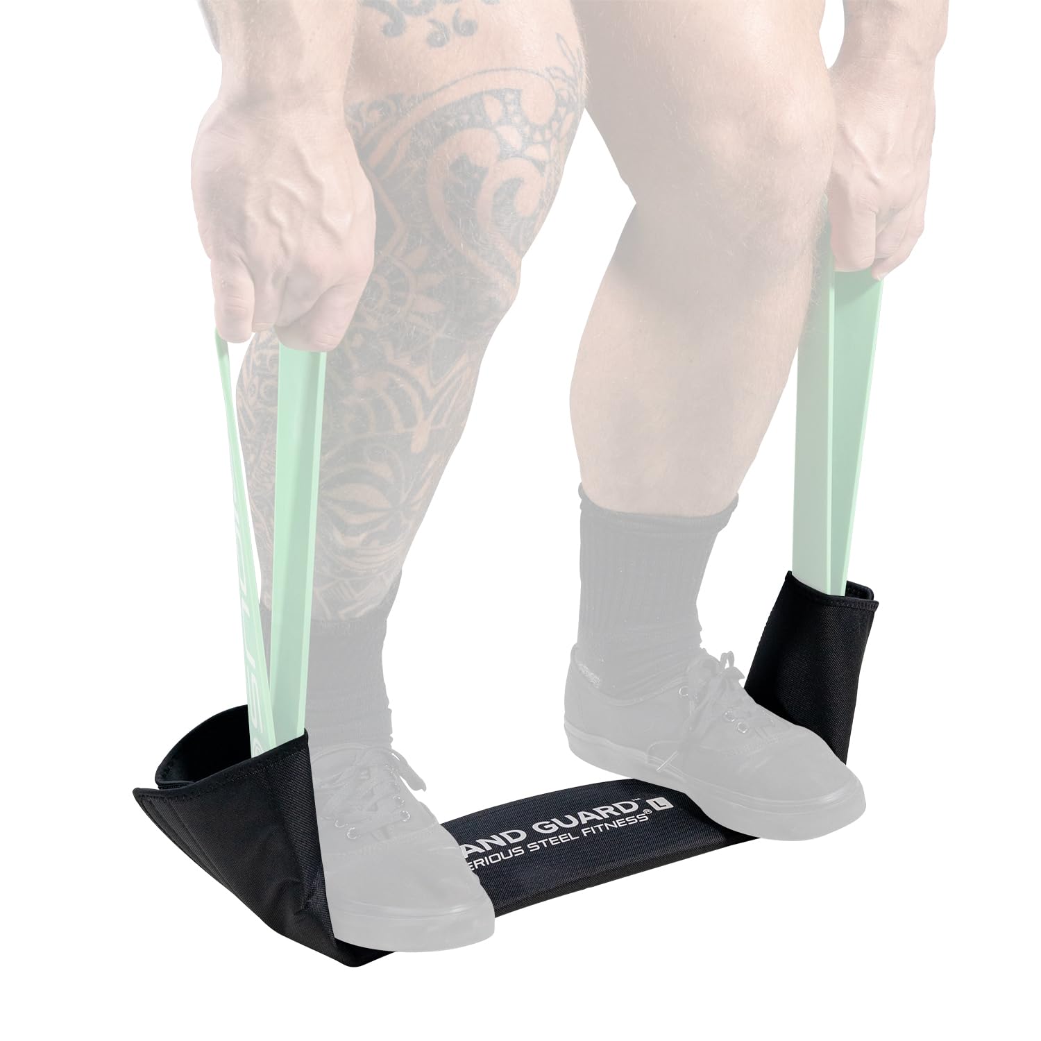 Serious Steel Fitness Band Guard - Durable Protective Sleeve for Resistance Bands (Bands Not Included) | Prevent Wear & Tear from Concrete, Ground & Sharp Edges | Ideal for Home Gym, Outdoor Workouts & CrossFit Training