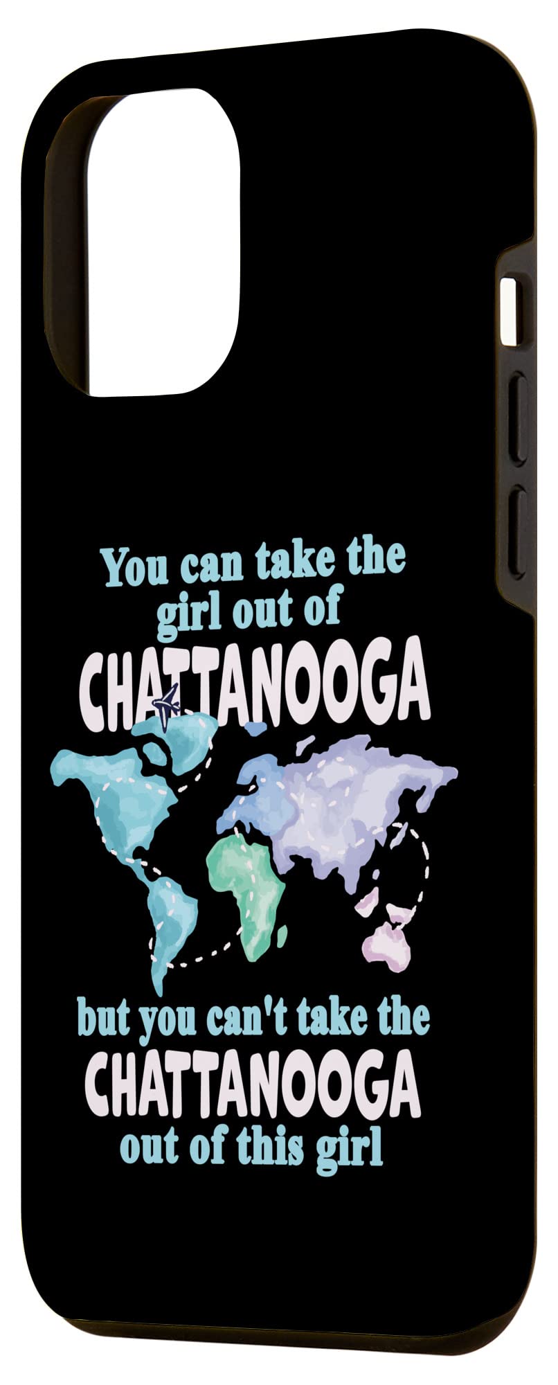 iPhone 12 Pro Max Case for Women - Stylish Tennessee Chattanooga Themed Phone Cover - Perfect for Travel, Work & Everyday Protection