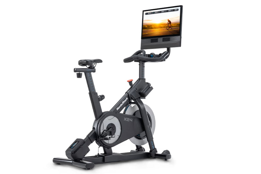 NordicTrack X24 Indoor Cycling Bike - Premium Home Exercise Bike for Cardio & Strength Training - Perfect for Home Gym & Fitness Enthusiasts