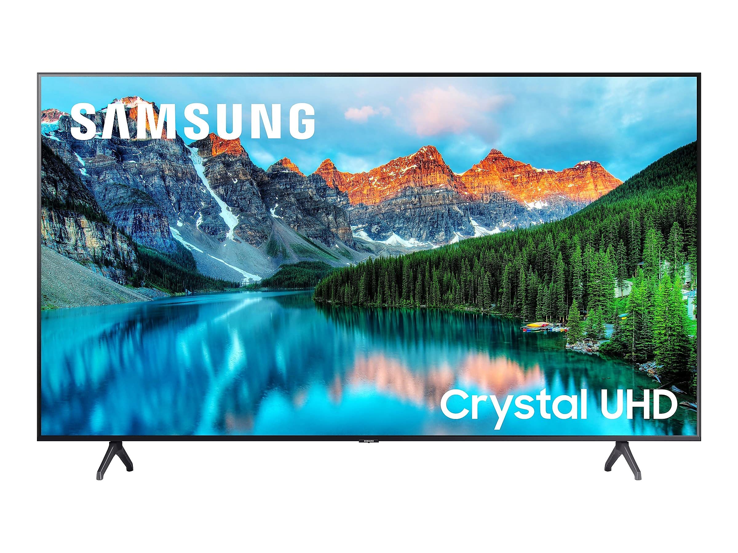 Samsung BE55T-H 55-Inch 4K UHD Commercial TV with Digital Signage Software, HDMI, USB, Tuner & Built-in Speakers - 250 Nits Black Display for Retail Stores, Restaurants & Office Lobbies