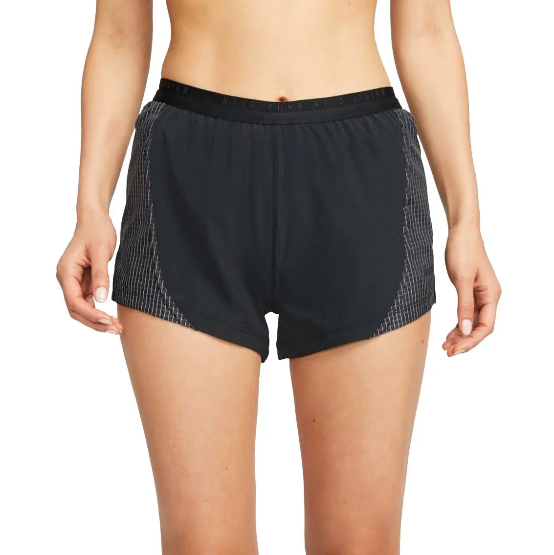 Women's Nike Dri-FIT Run Division Tempo Luxe Running Shorts - Black - Moisture-Wicking & Breathable for Workouts, Jogging & Gym Training