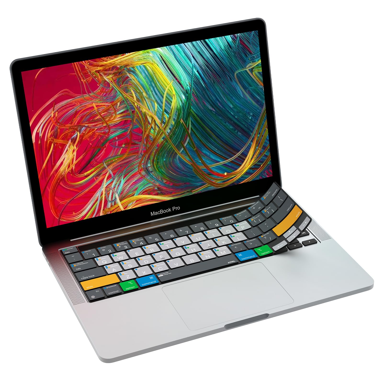 JCPal MacOS Shortcut Keyboard Cover for 2020-2022 MacBook Pro 13