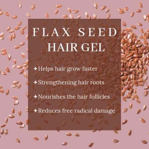 E-GREENS AAURA Flaxseed Hair Gel for Hair Growth & Frizz Control - Infused with Keratin, Rice Protein & Rosemary Oil - Natural Styling Gel for Men & Women (100g) - Perfect for Curly, Wavy & Straight Hair Styling at Home or Salon