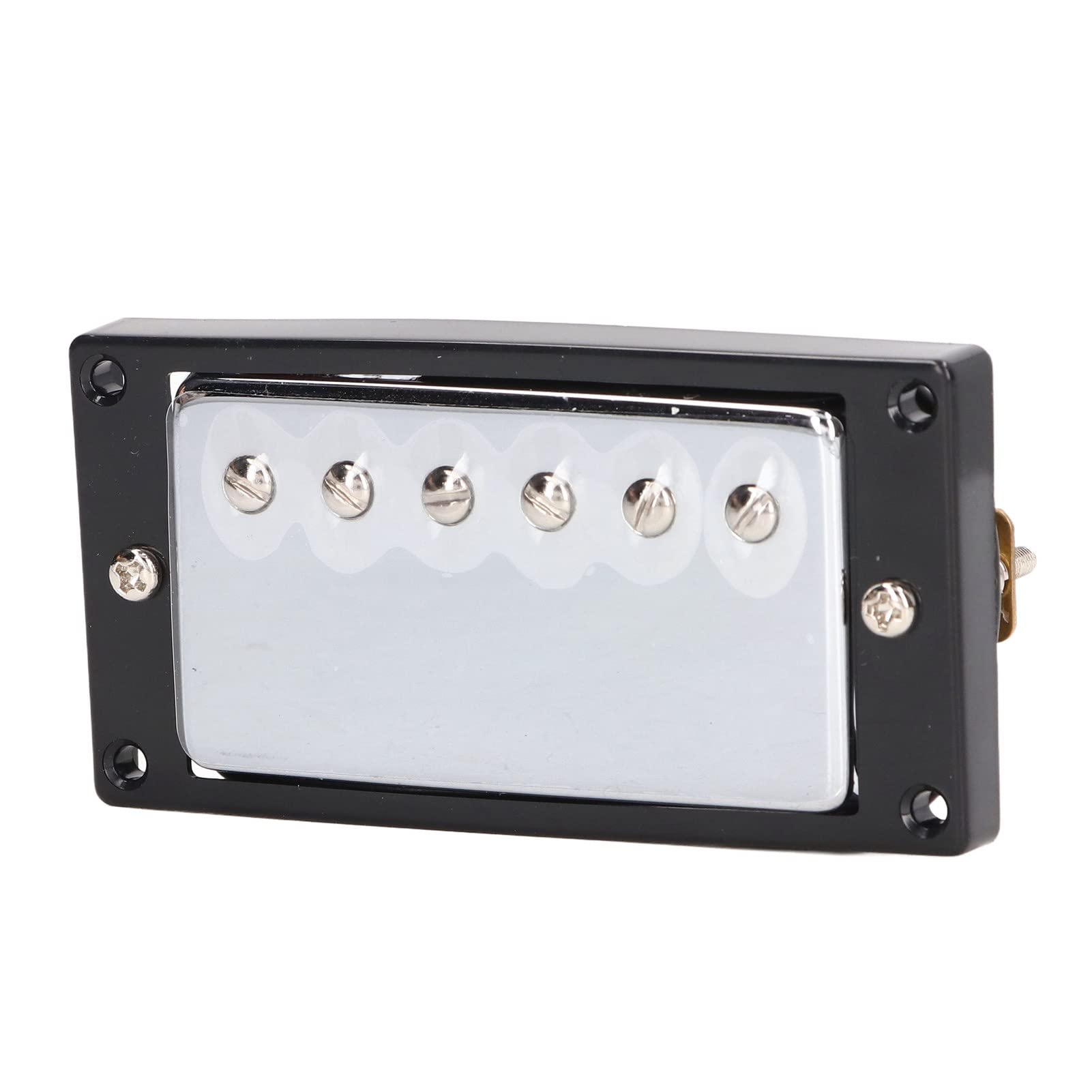 High-Quality Electric Guitar Pickup - Dual Coil Neck/Bridge Pickup for LP Guitars | Silver Replacement Pickup for Enhanced Tone | Perfect for Rock, Blues & Studio Recording