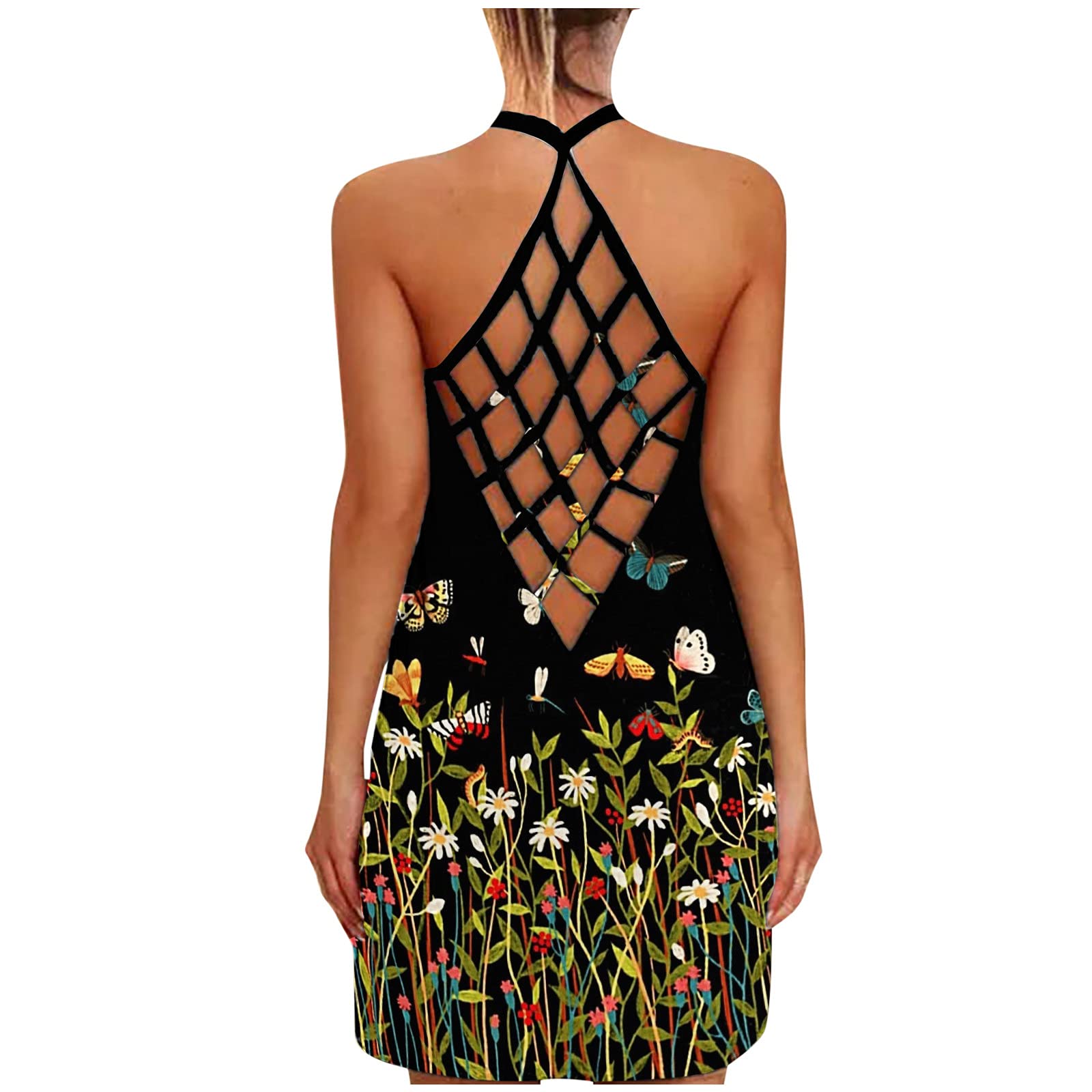 Women's Sexy Cocktail Dresses - Solid Color V Neck Spaghetti Strap Long Maxi Dress for Summer, Beach, Party, Wedding & Evening Events | #J10-Green, Large