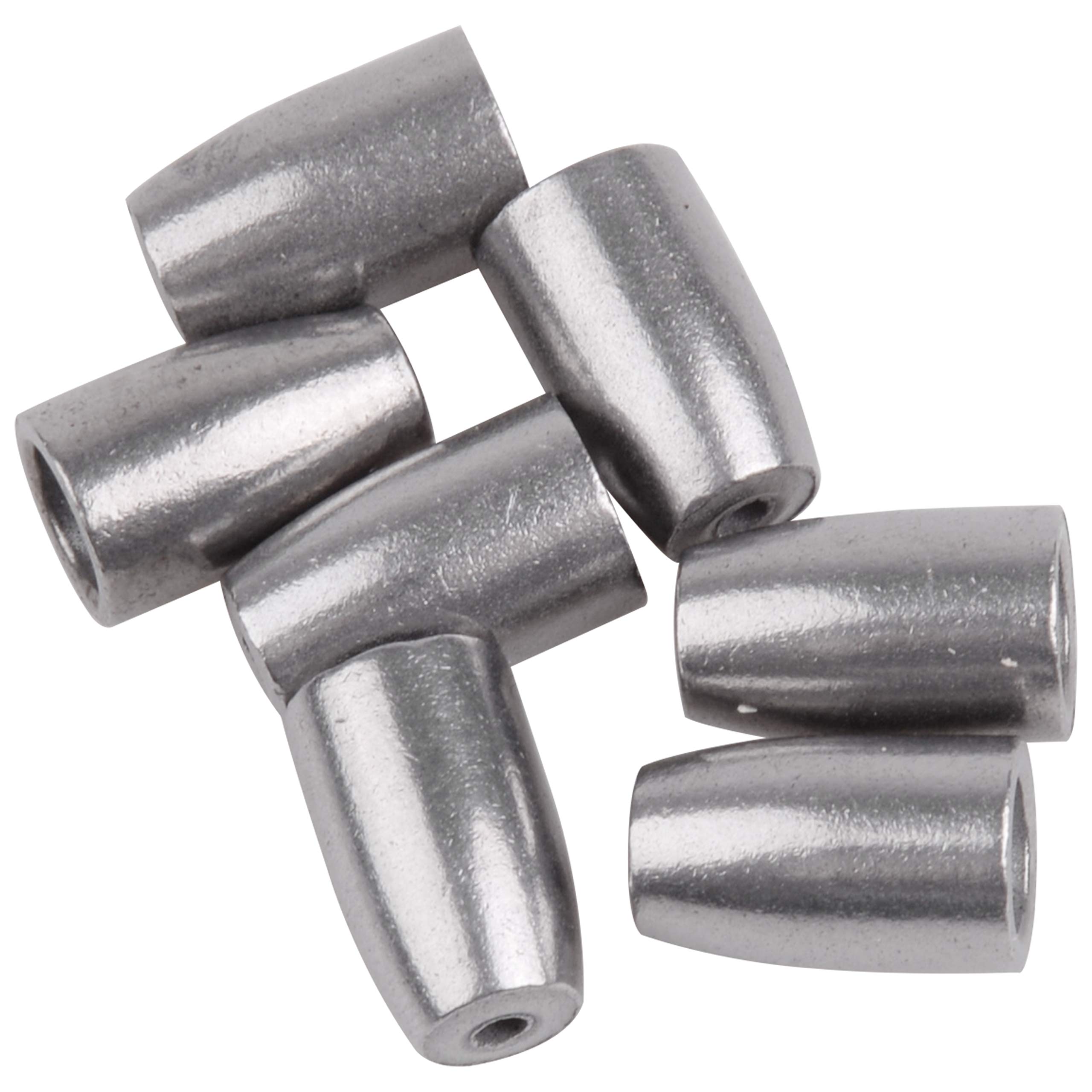 AGOOL 24pcs Iron Bullet Fishing Sinkers - Worm Weights for Bass Fishing, Pitching & Flipping Texas Rigs - Perfect for Freshwater & Saltwater Angling