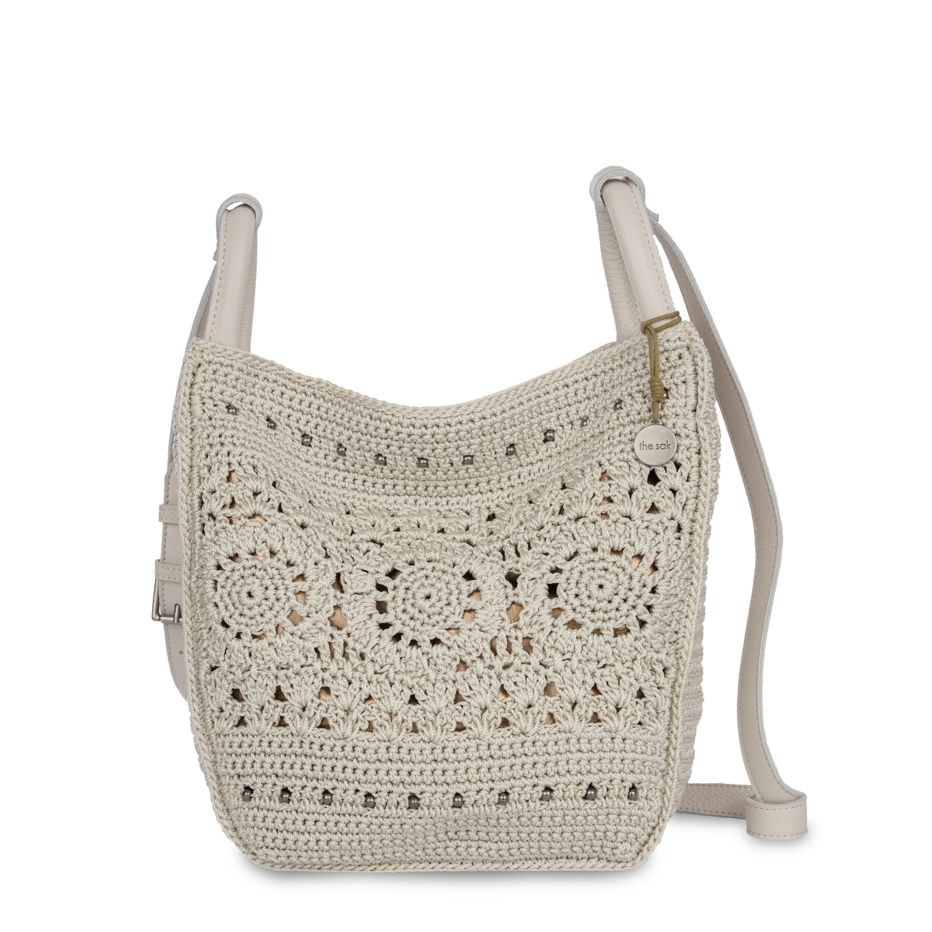 Hand Crochet - Natural Medallion