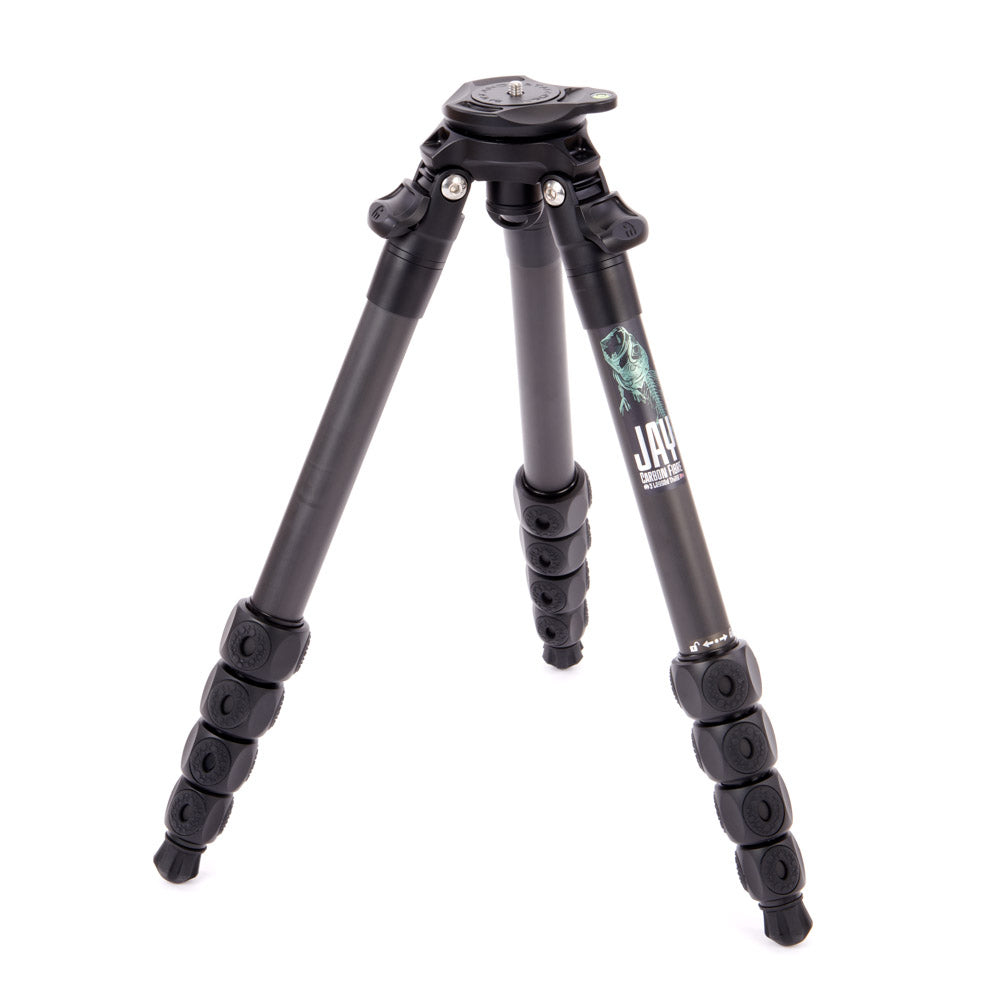 Legends Jay Carbon Fiber Leveling Base Tripod - Lightweight & Durable for Photography & Videography - Perfect for Travel, Outdoor Shoots & Studio Use
