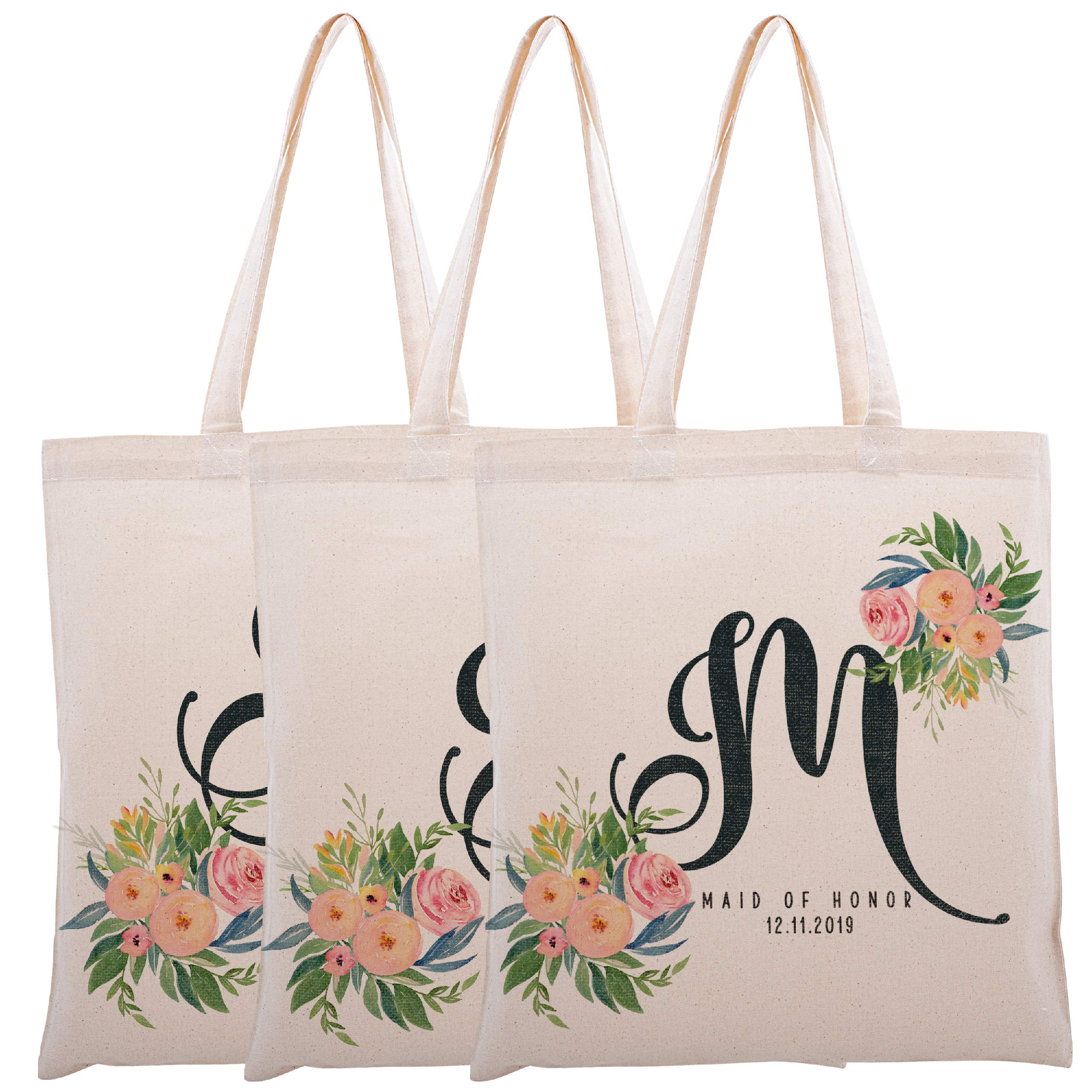 Custom Bachelorette Party Tote Bag - Personalized Bridal Shower Gift for Bride & Bridesmaids - Perfect for Beach Trips, Wine Tours & Girls' Getaways