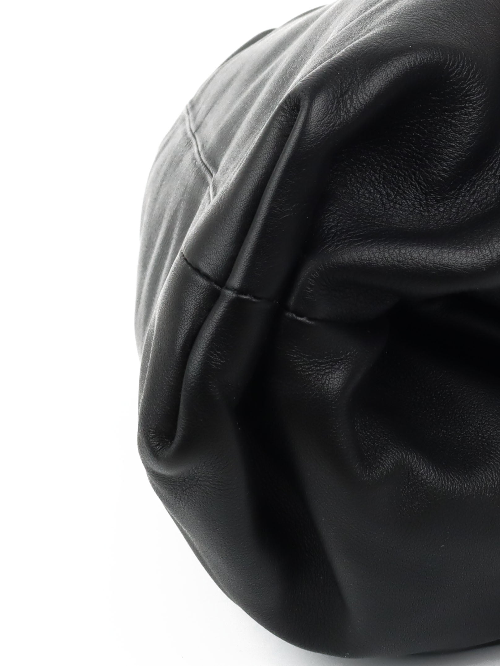 Bottega Veneta Large Black The Pouch Bag - Luxury Leather Shoulder Handbag for Women, Perfect for Evening Parties, Date Nights & Special Occasions