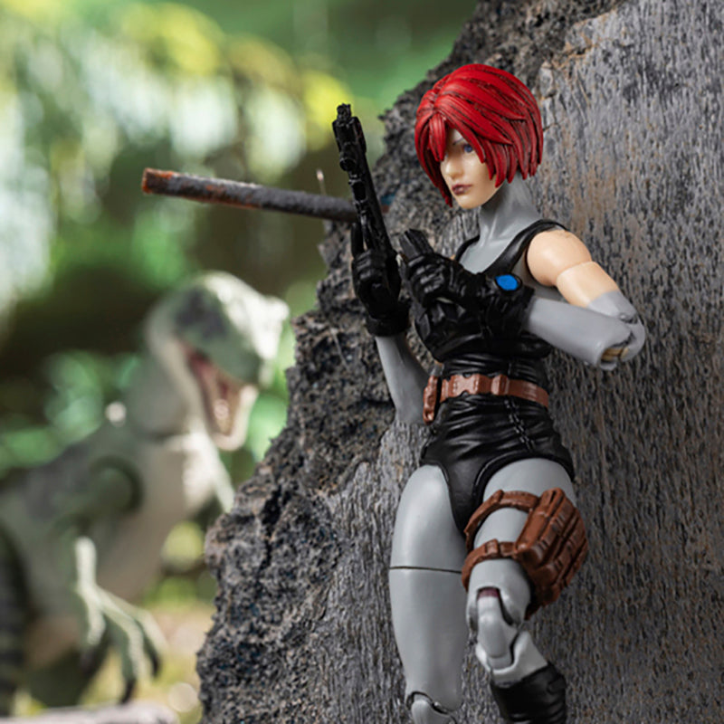 Boris Ping Toys AK18 Series 1/18 Scale Agent Wang & Avina Action Figure - Wave 2 Collectible Model for Display, Photography, and Role-Playing Scenes
