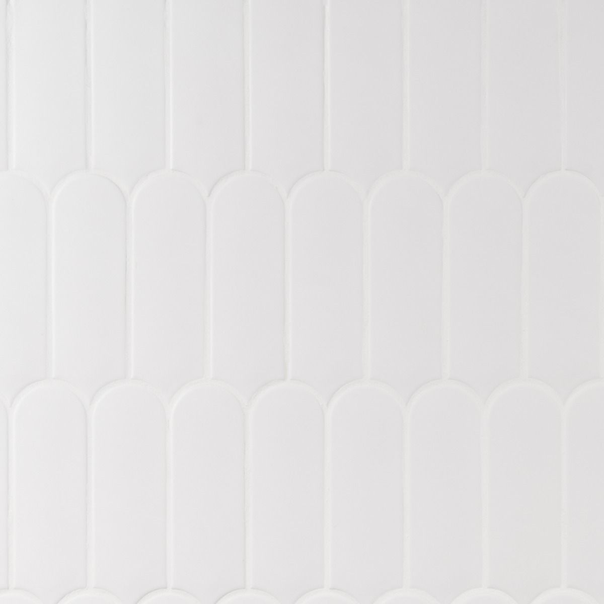Fan Fishscale Parry Airy Sarina Wall Tile - Natural Ceramic Mosaic for Bathroom, Kitchen & Backsplash Decoration