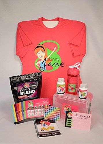 Skinny Jane Weight Loss Plan for Women - 8 Week Diet Program to Lose Up to 35 lbs | Fast Weight Loss with Motivational Tools & Supplements | Salted Caramel Flavor | Perfect for Busy Moms & Working Professionals