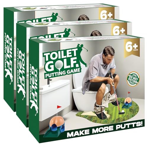 Toilet Golf 3 Pack