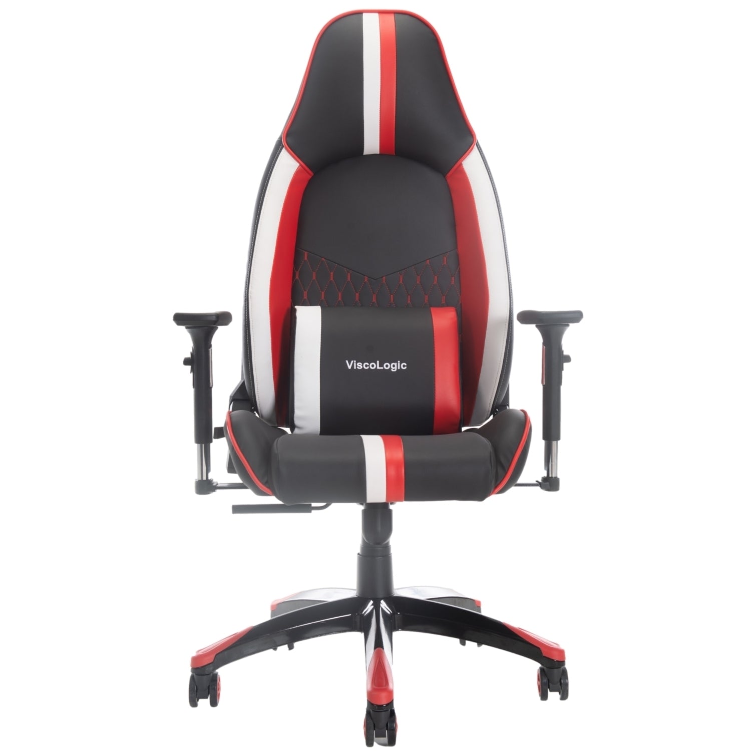PRO X Series 7903 Gaming Chair - Ergonomic Racing Style with Adjustable Lumbar Support (Black & Red) - Perfect for PC Gaming, Esports, and Home Office Setup