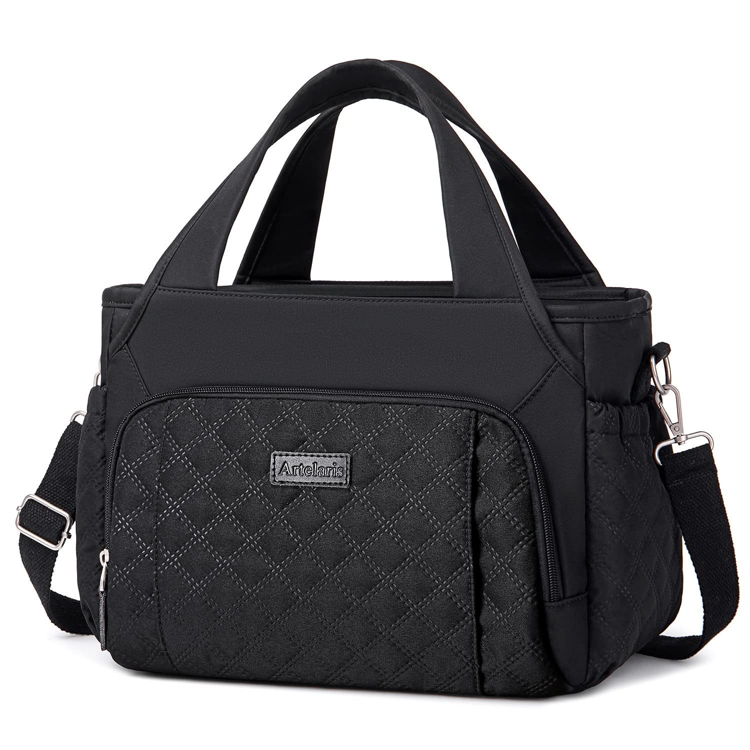 Artelaris Insulated Lunch Bag for Women - Large Leakproof Cooler Lunch Box for Work & School - Stylish Reusable Lunch Tote Bag for Office, Picnic & Outdoor Activities