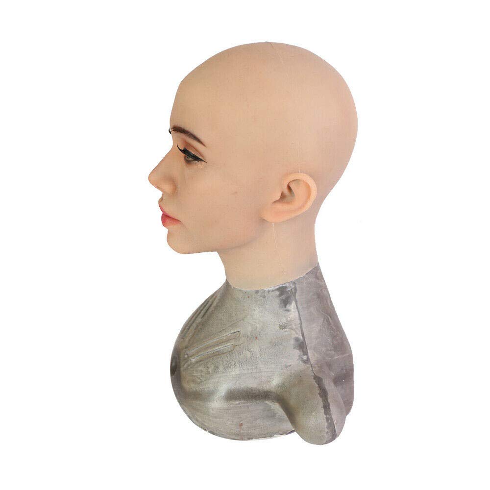 Realistic Silicone Female Face Mask for Crossdressers & Transgender - Perfect for Cosplay, Halloween Costumes & Gender Transformation