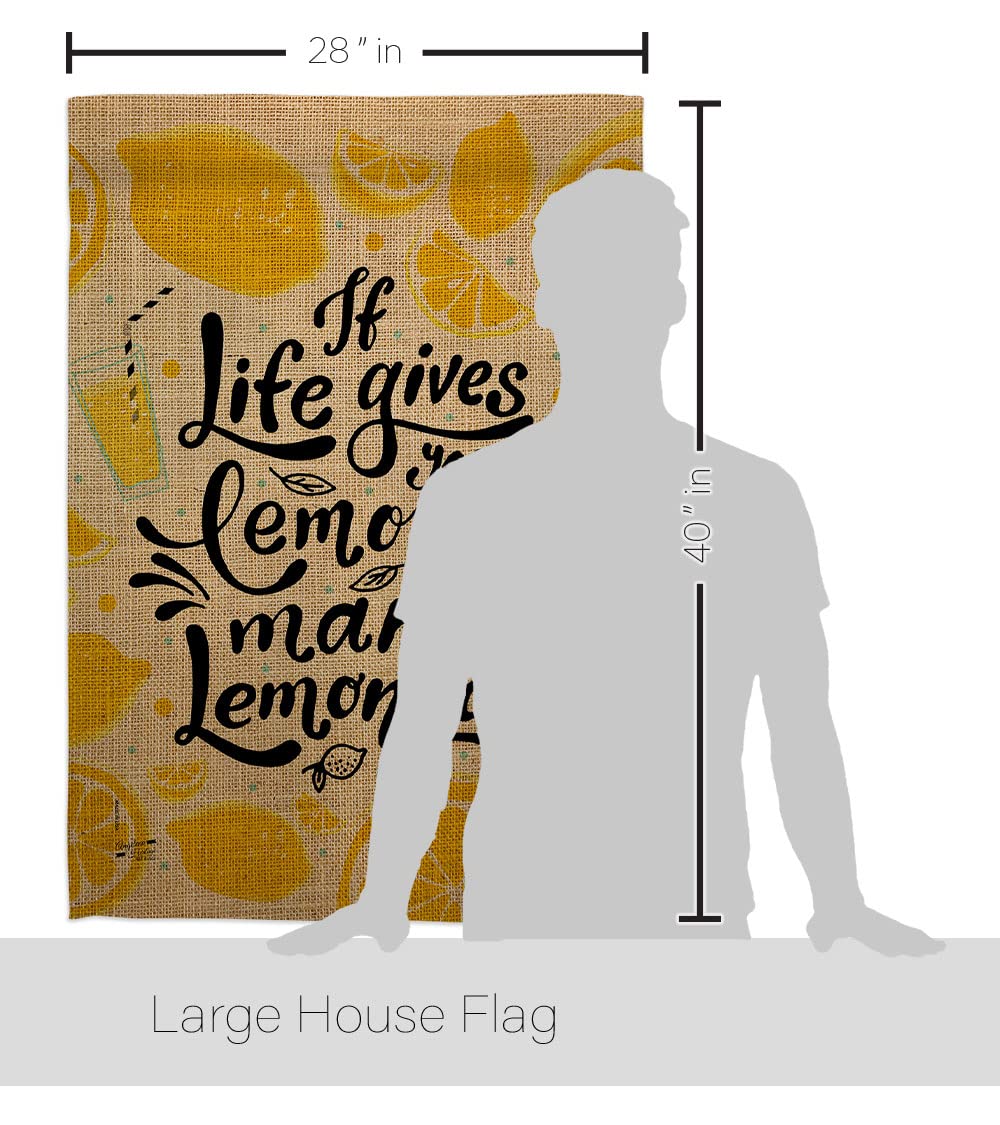 Double-Sided American Made House Flag - Inspirational Eagle Design with Hope, Love & Wisdom - Perfect for Garden, Yard & Outdoor Decor - Ideal Gift for Homeowners & Spiritual Support
