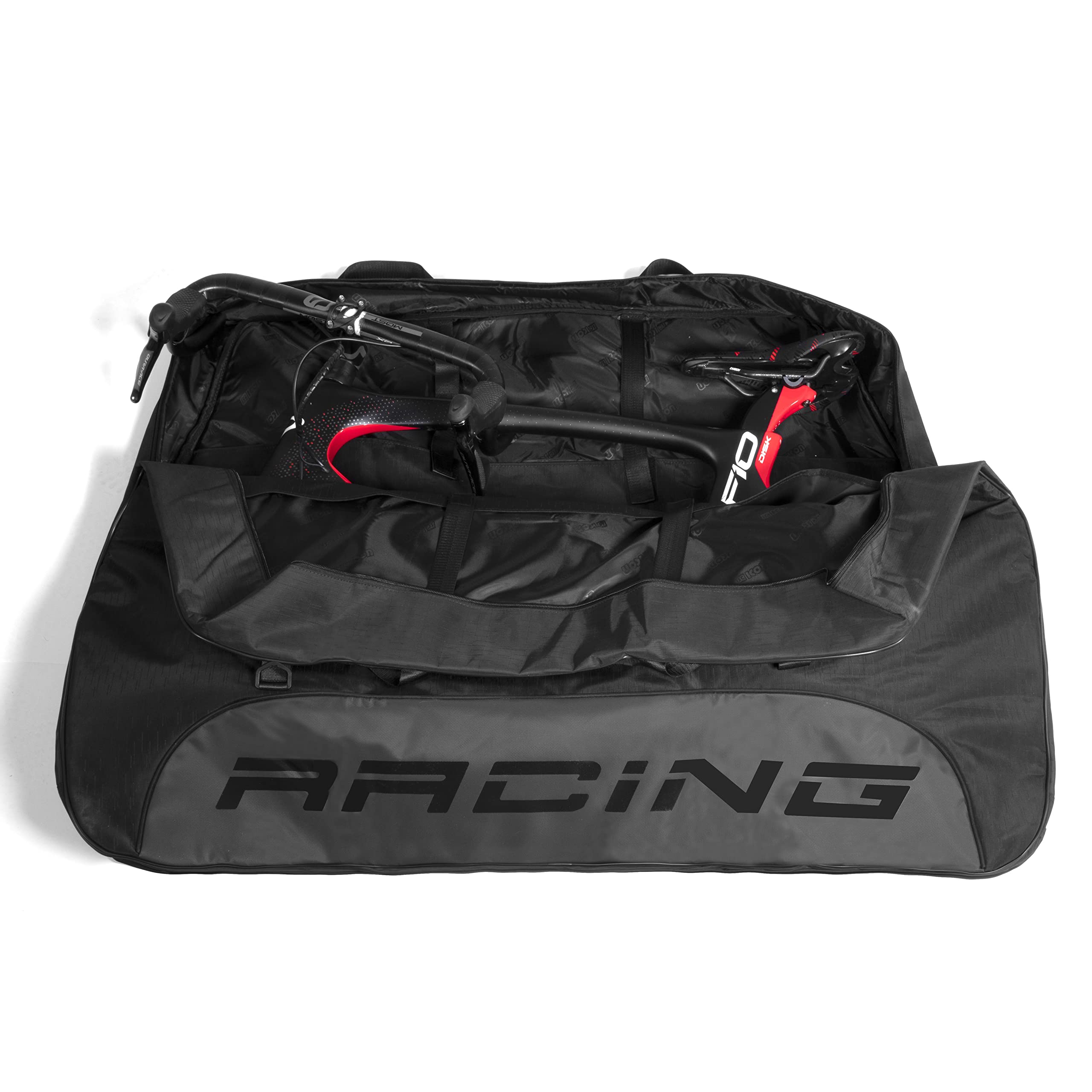 Sci Con Soft Bike Bag Travel (Plus Racing) - Lightweight Durable Cycling Travel Case for Bikes - Perfect for Air Travel, Racing & Bike Storage