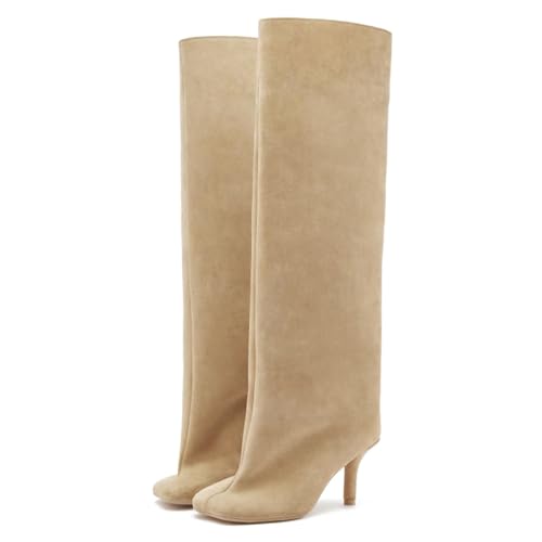 Beige Suede