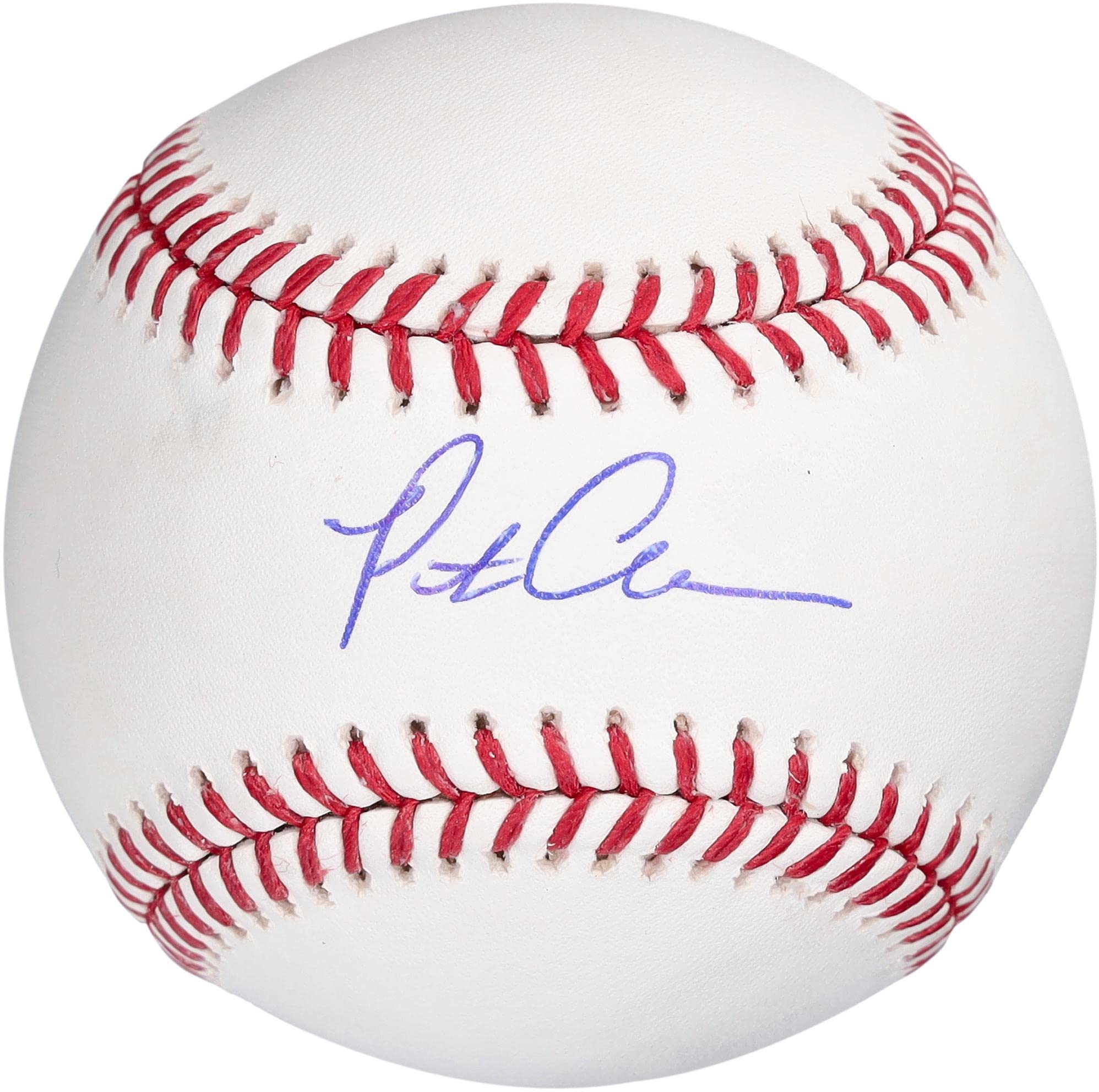Pete Alonso New York Mets Autographed Baseball - Official MLB Signed Collectible for Fans & Memorabilia Enthusiasts - Perfect for Display, Gifts & Sports Collections