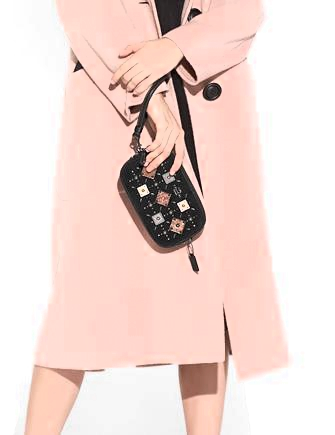 Coach Crossbody Clutch with Prairie Rivets - Stylish Leather Purse for Women | Perfect for Date Night, Parties & Everyday Use