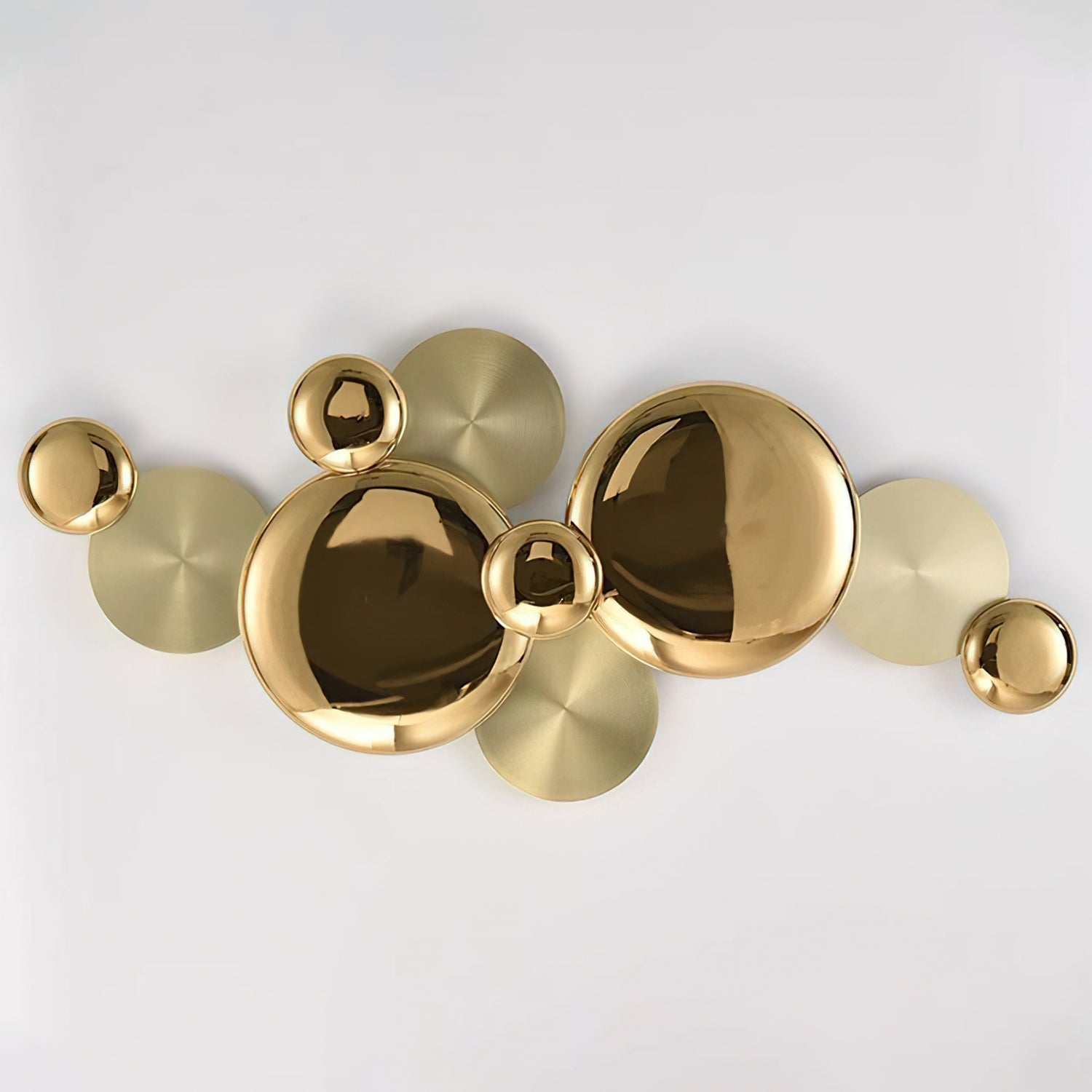 Golden Family Wall Light - Elegant Home Decor for Living Room, Bedroom, and Hallway - Perfect for Ambient Lighting and Stylish Interior Design