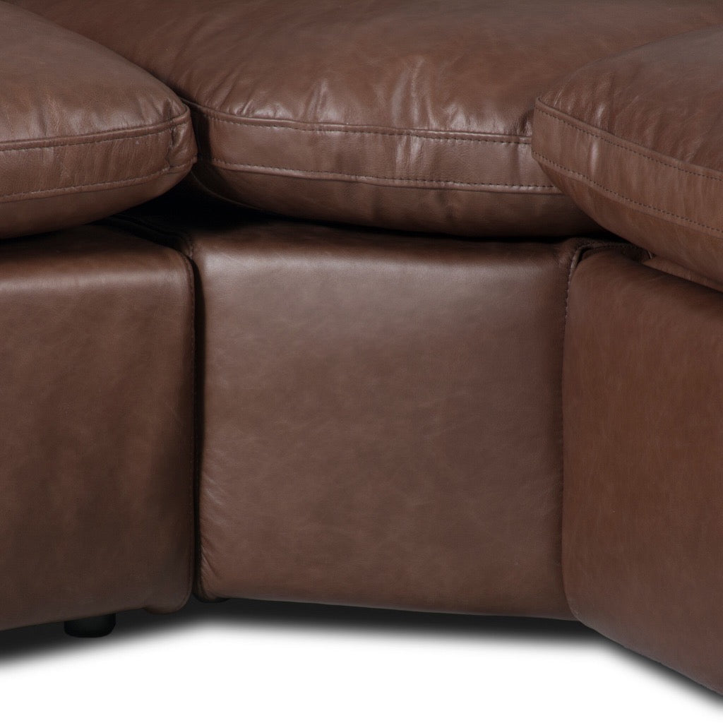 Tillery Power Recliner 5-Piece Sectional Sofa Set in Sonoma Coco Fabric - Modern Living Room Furniture for Home Theater & Family Gatherings