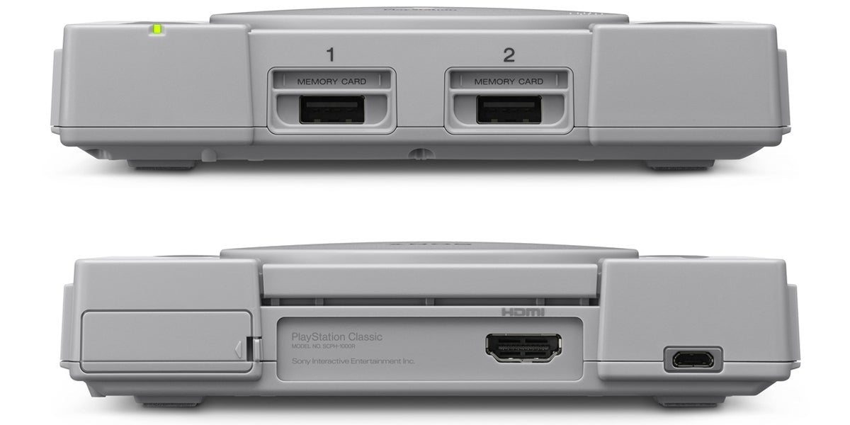 PlayStation Classic Mini Console - Preloaded with 20 Games, HDMI Output, USB Powered - Perfect for Retro Gaming & Nostalgic Entertainment at Home
